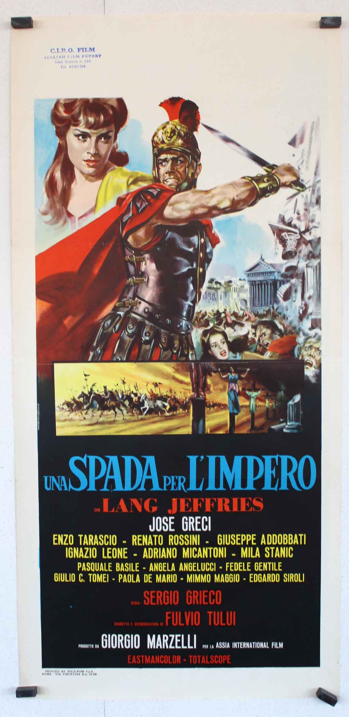 UNA SPADA PER L�IMPERO
