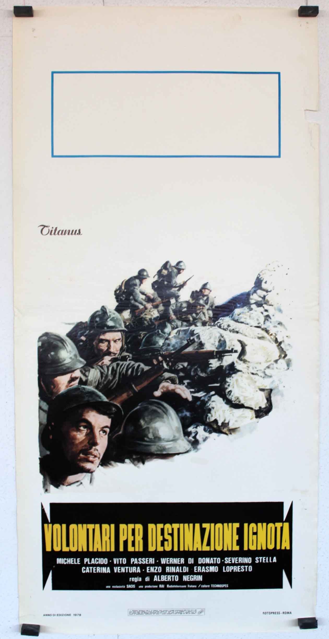 VOLONTARI PER DESTINAZIONE IGNOTA