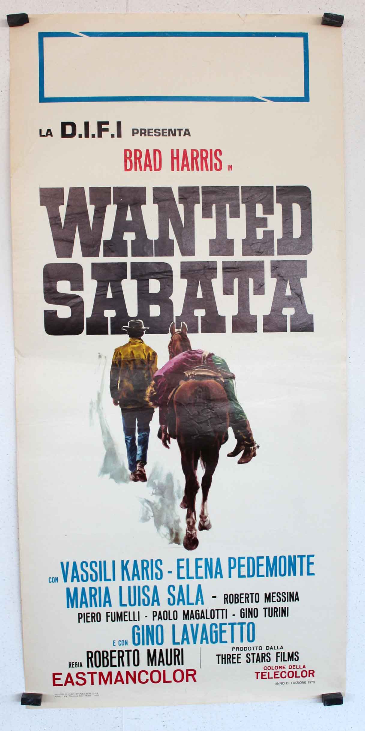 WANTED SABATA