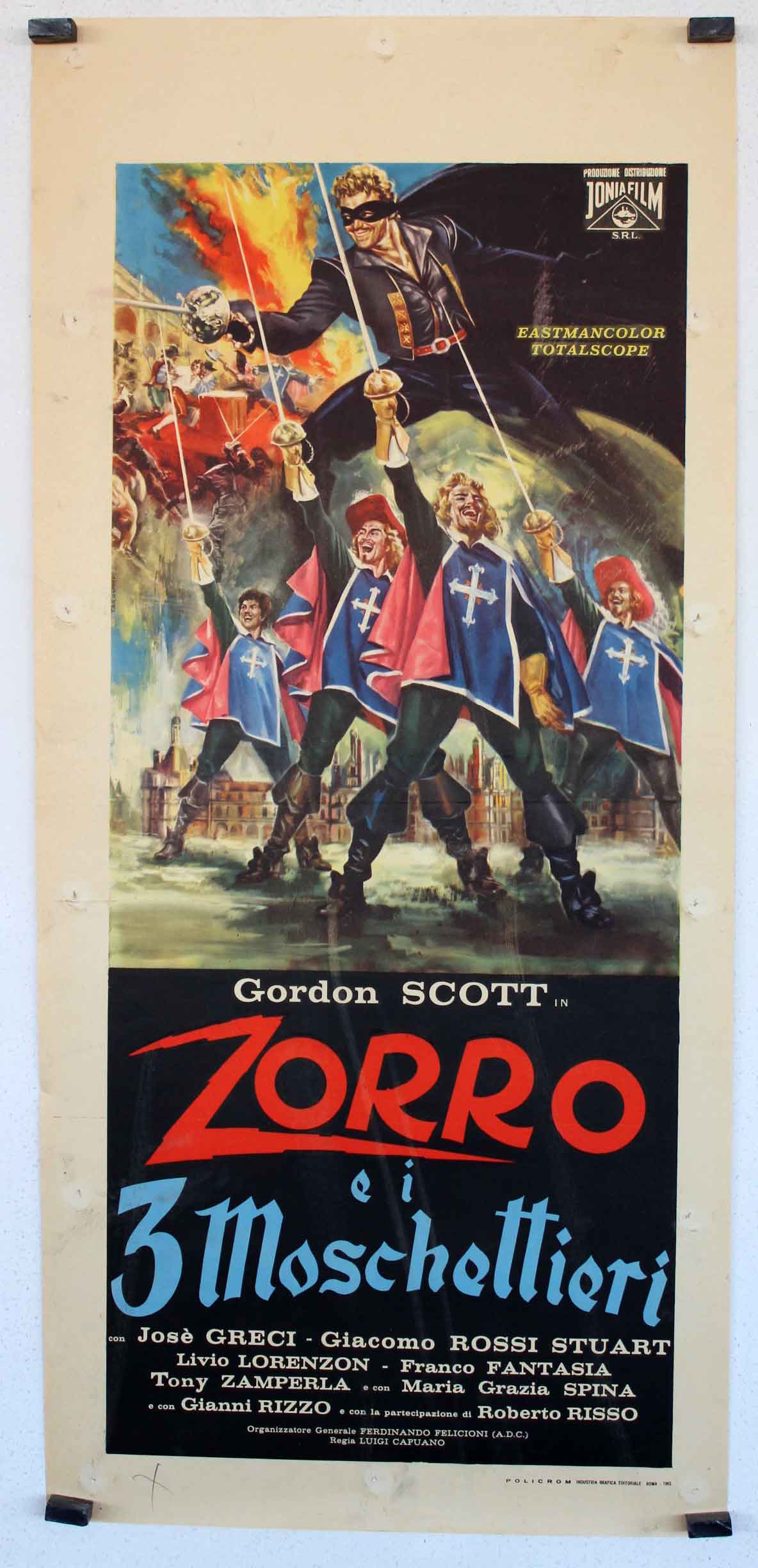ZORRO E I 3 MOSCHETTIERI