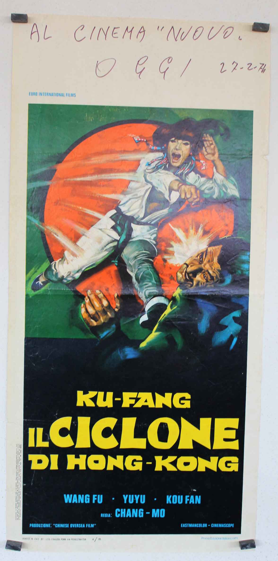 KU FANG IL CICLONE DI HONG KONG