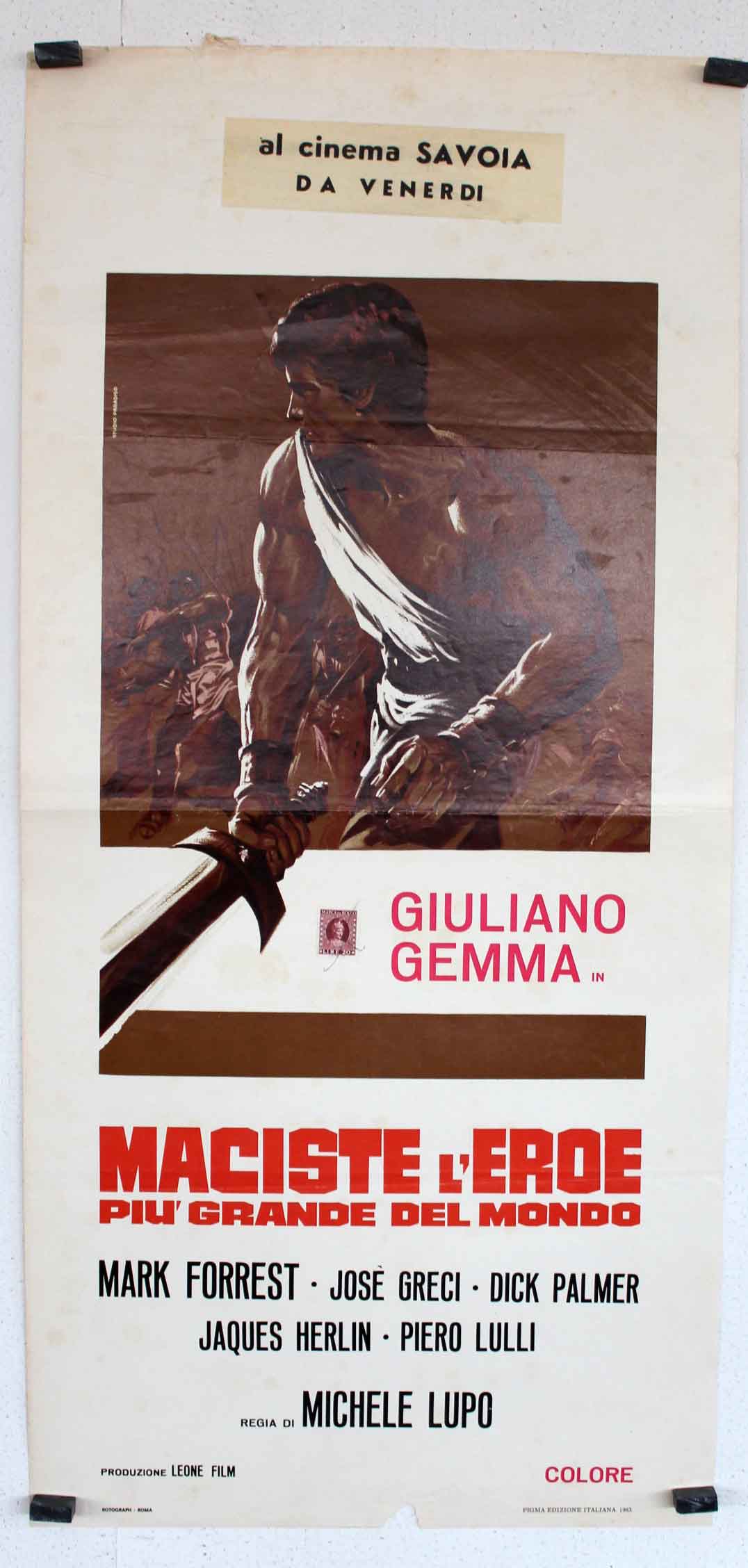 MACISTE L’EROE PIU GRANDE DEL MONDO