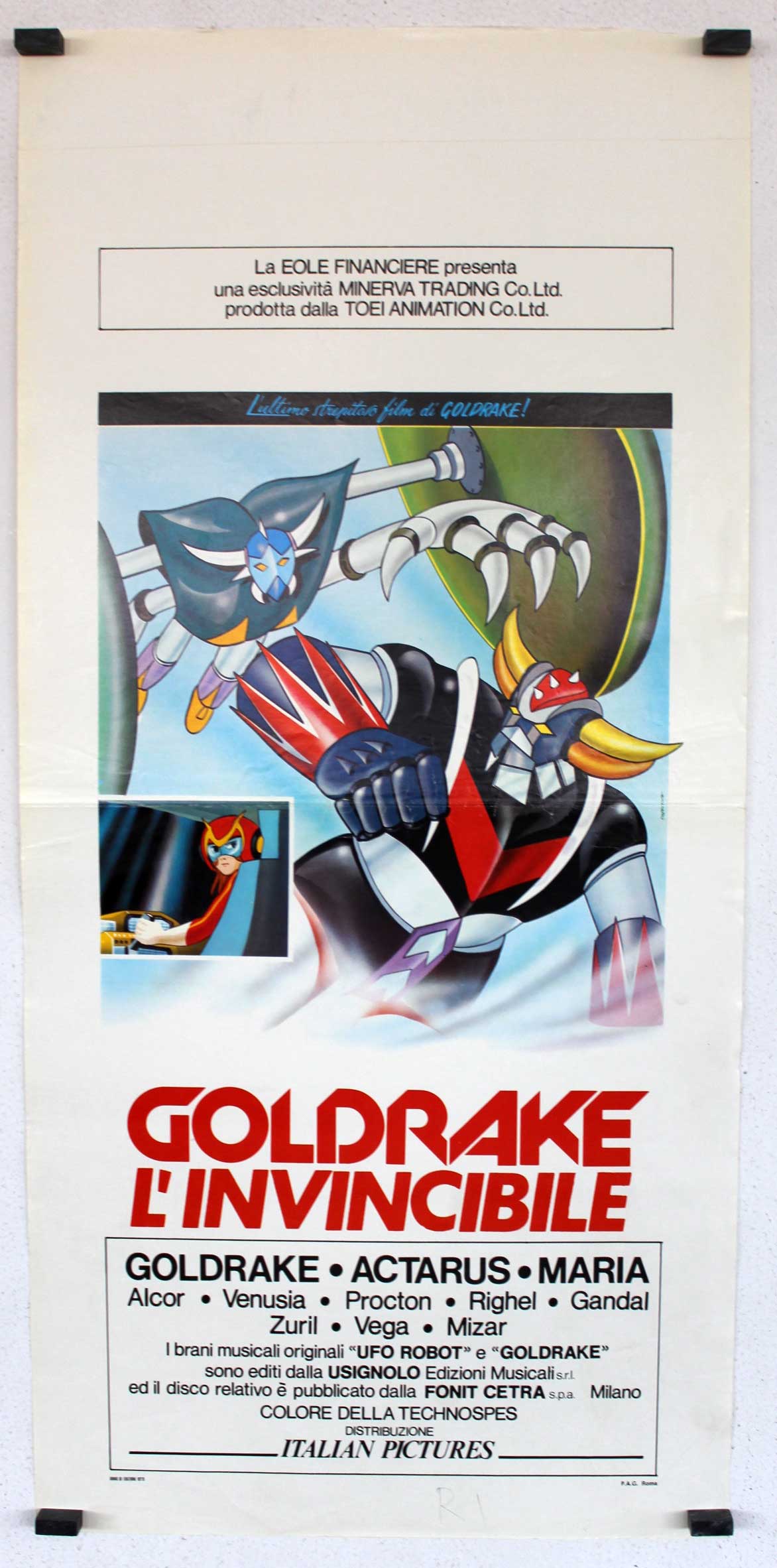 GOLDRAKE LINVINCIBILE