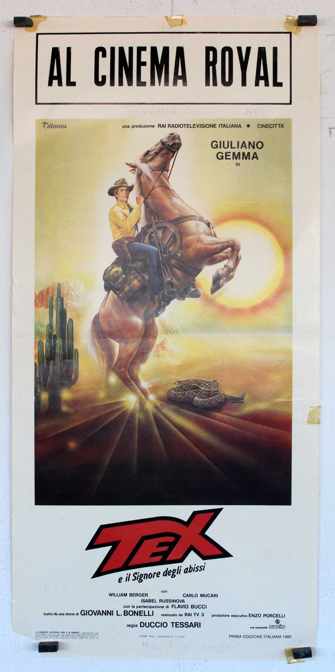 TEX E IL SIGNORI DEGLI ABISSI