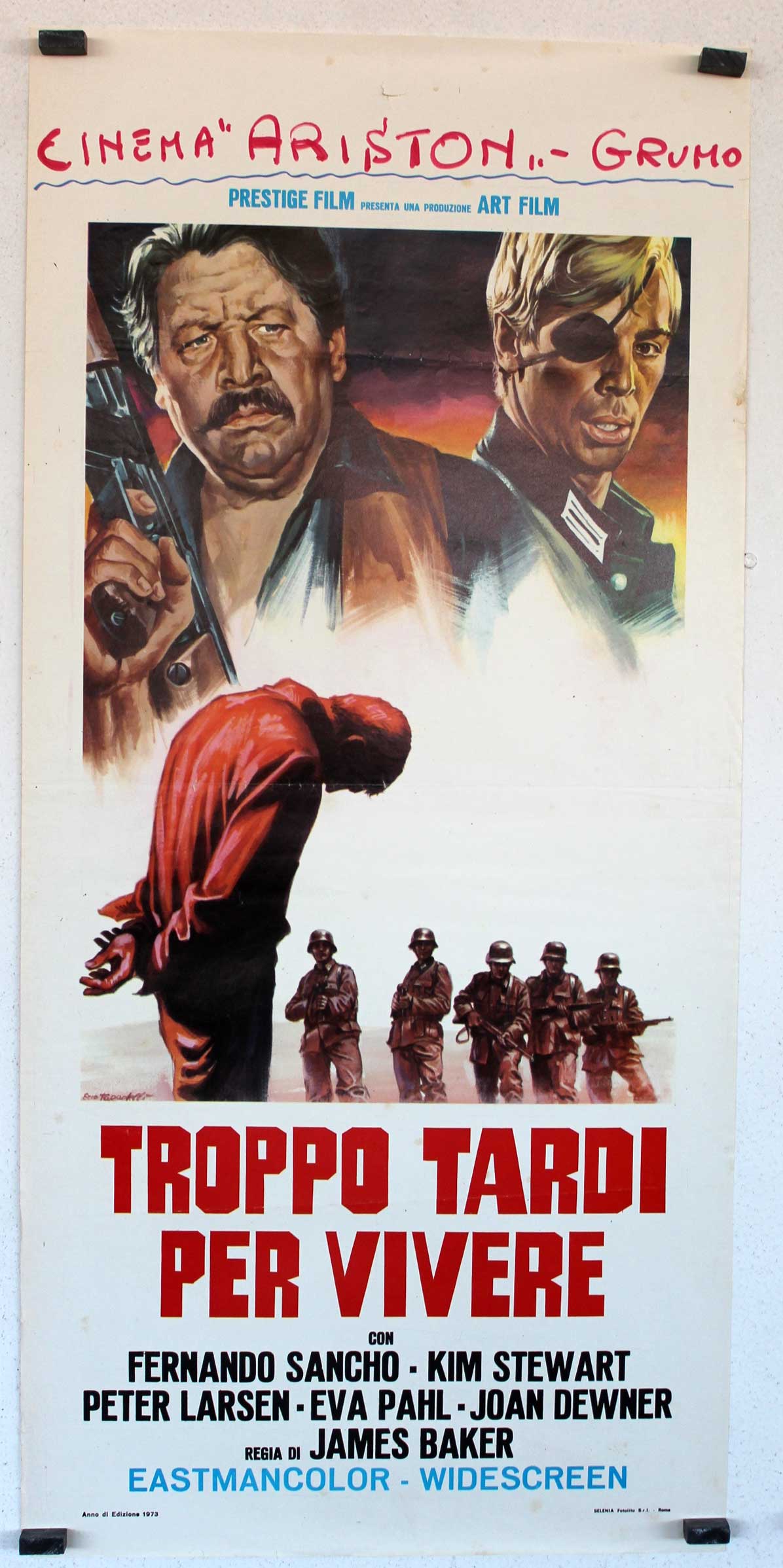 TROPPO TARDI PER VIVERE