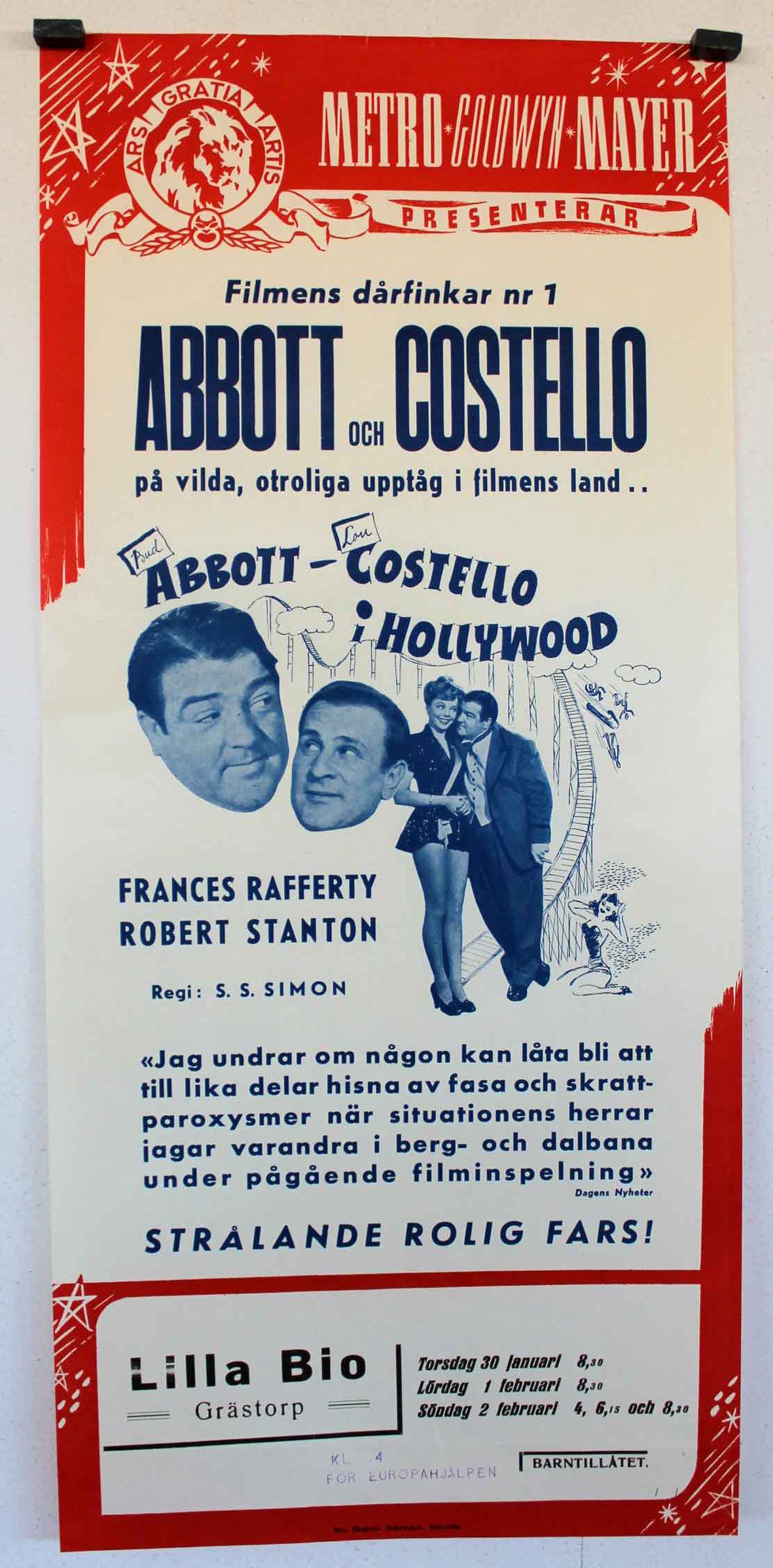 ABBOT  COSTELLO I HOLLYWOOD