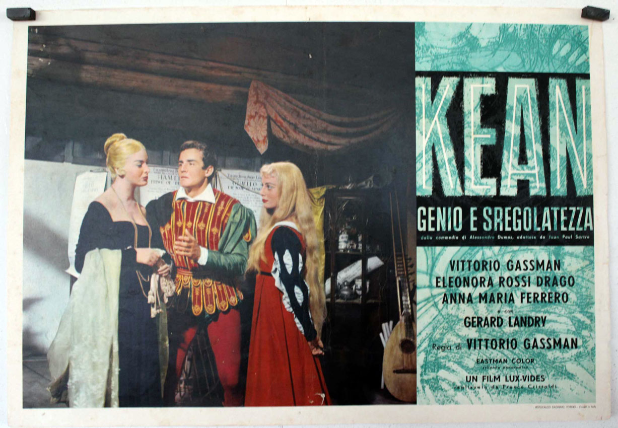 KEAN  GENIO E SREGOLATEZZA