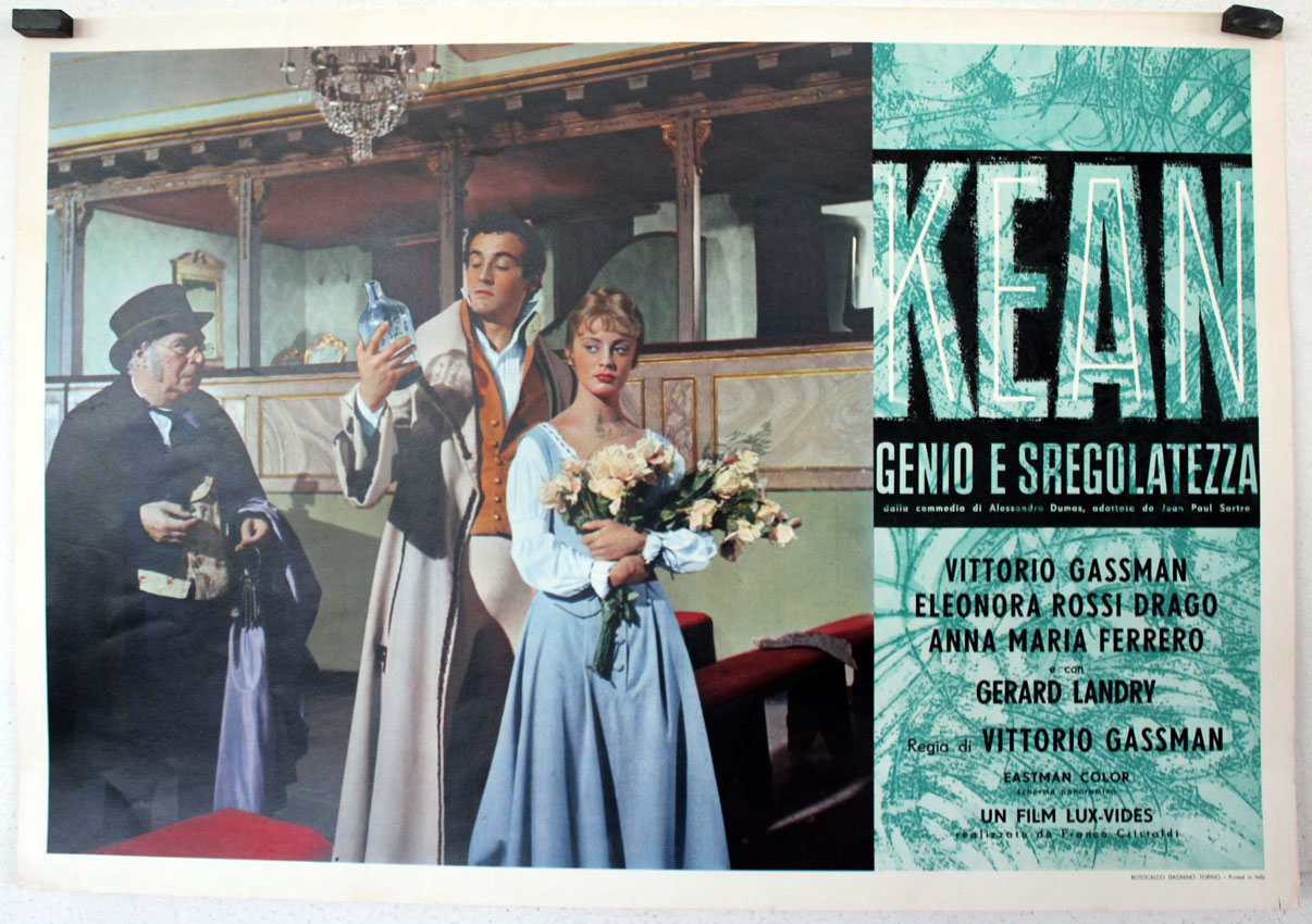 KEAN  GENIO E SREGOLATEZZA