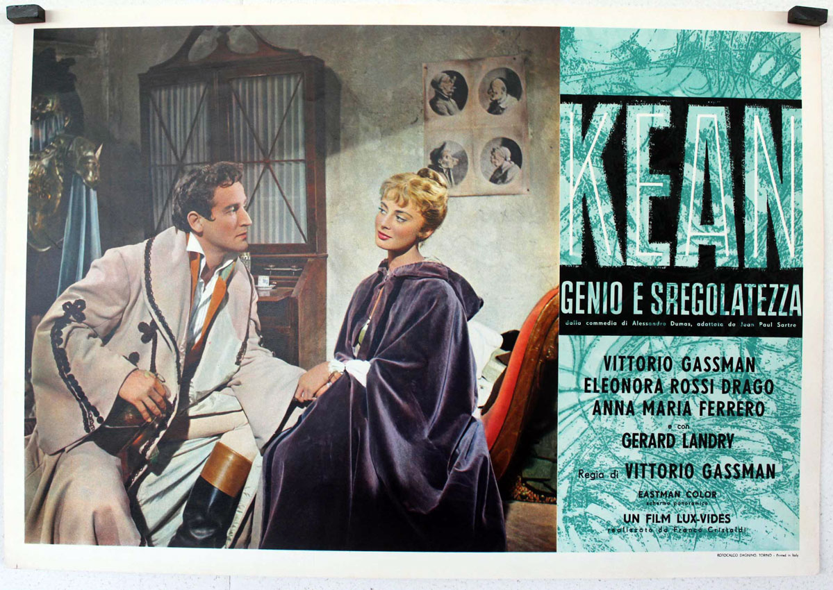 KEAN  GENIO E SREGOLATEZZA