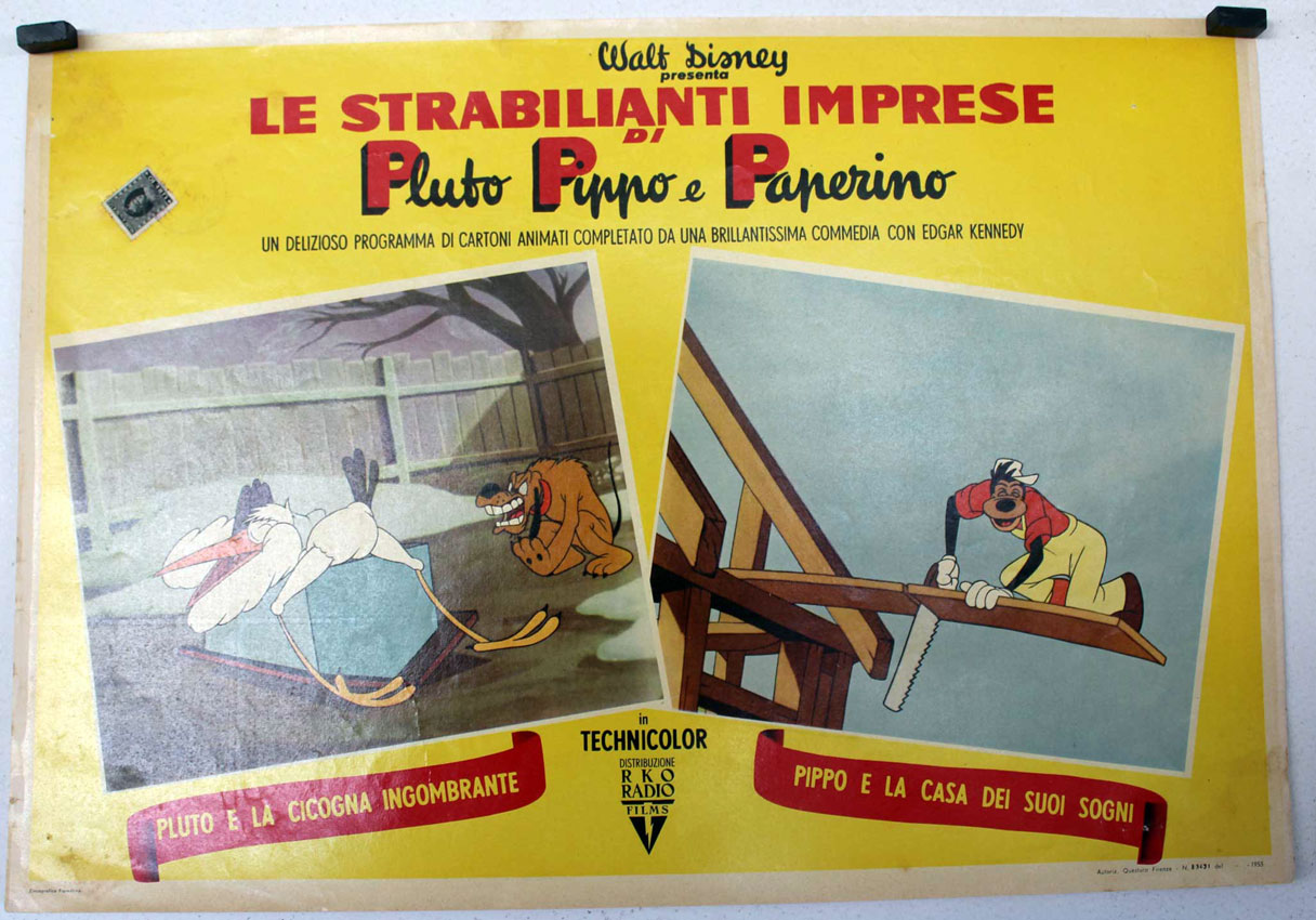 LE STRABILIANTI IMPRESE DI PLUTO, PIPPO E PAPERINO