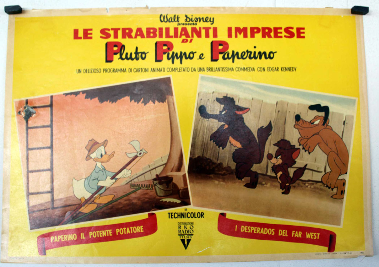 LE STRABILIANTI IMPRESE DI PLUTO, PIPPO E PAPERINO