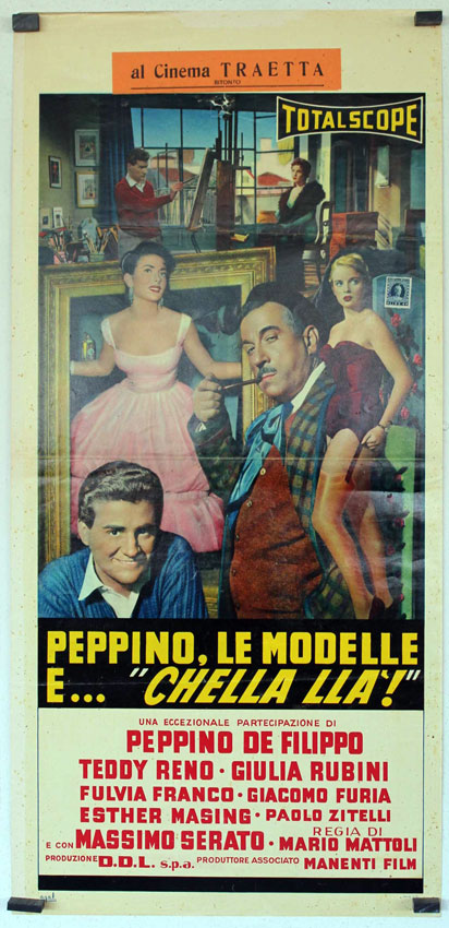 PEPPINO, LE MODELLE E... CHELLA LLA