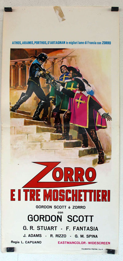 ZORRO E I TRE MOSCHETTIERI