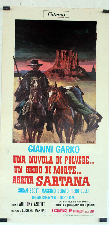 UNA NUVOLA DI POLVERE... UN GRIDO DI MORTE... ARRIVA SARTANA