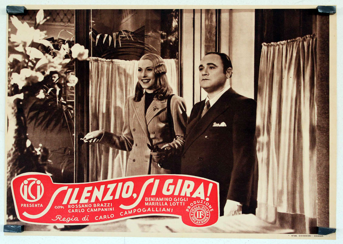 SILENZIO, SI GIRA