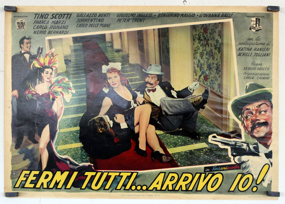 FERMI TUTTI... ARRIVO IO