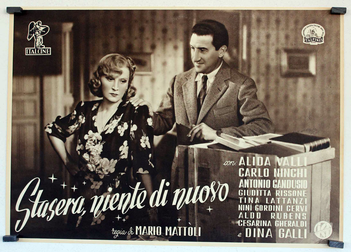 STASERA, NIENTE DI NUOVO