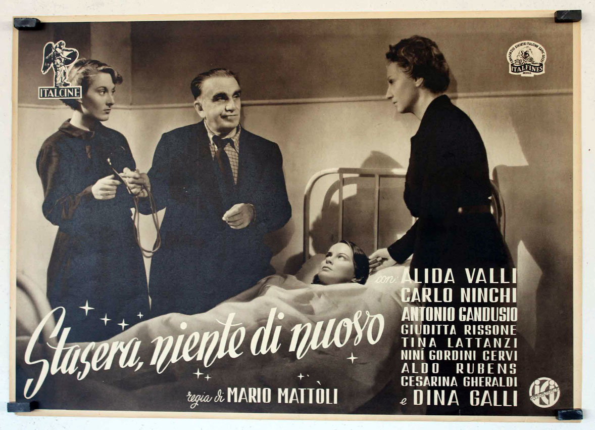 STASERA, NIENTE DI NUOVO