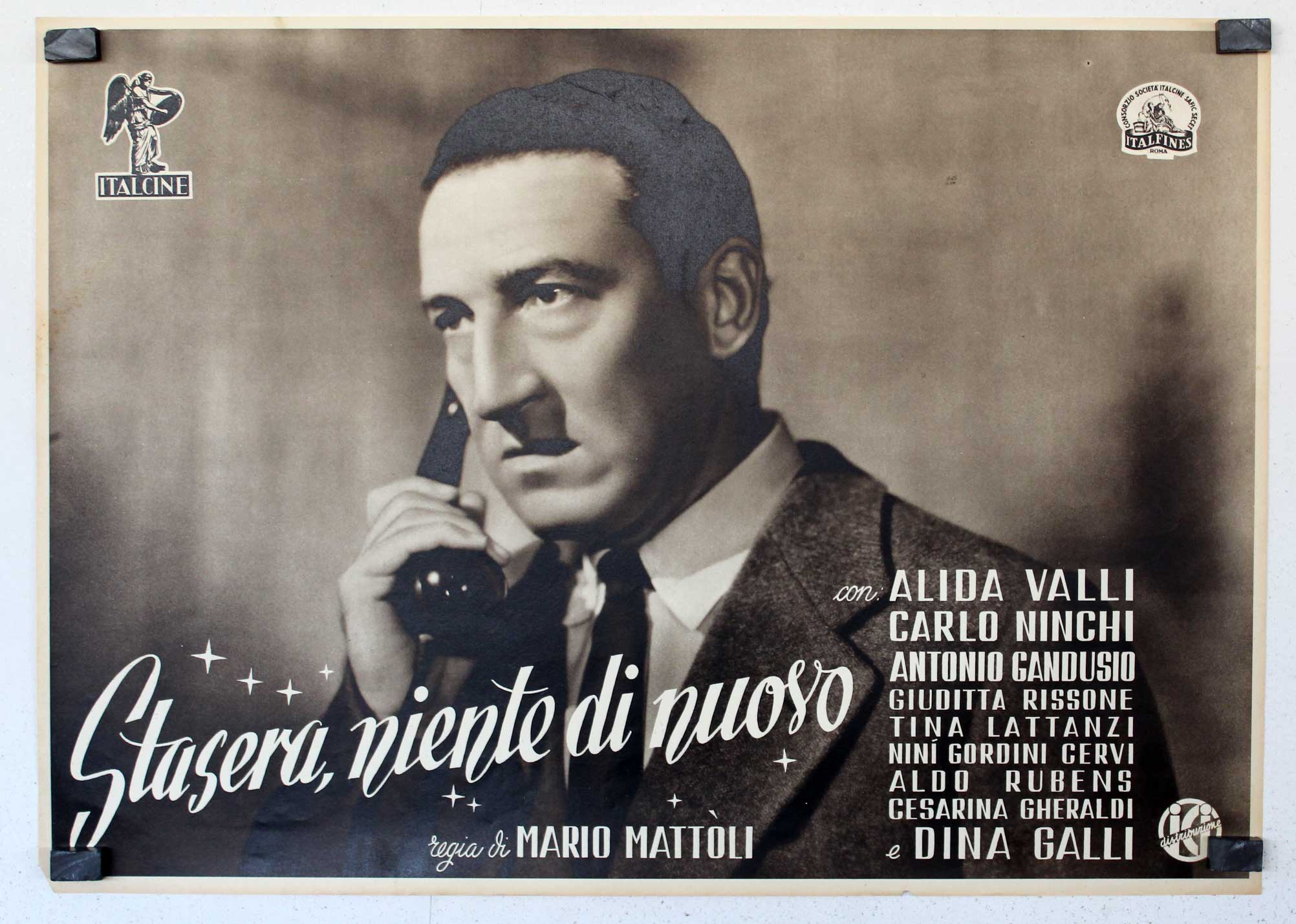 STASERA, NIENTE DI NUOVO