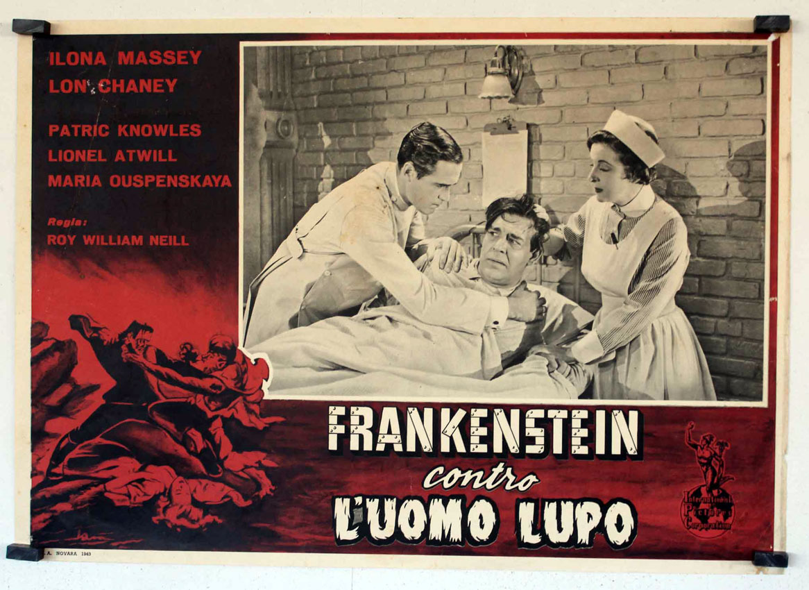 FRANKENSTEIN CONTRO LUOMO LUPO
