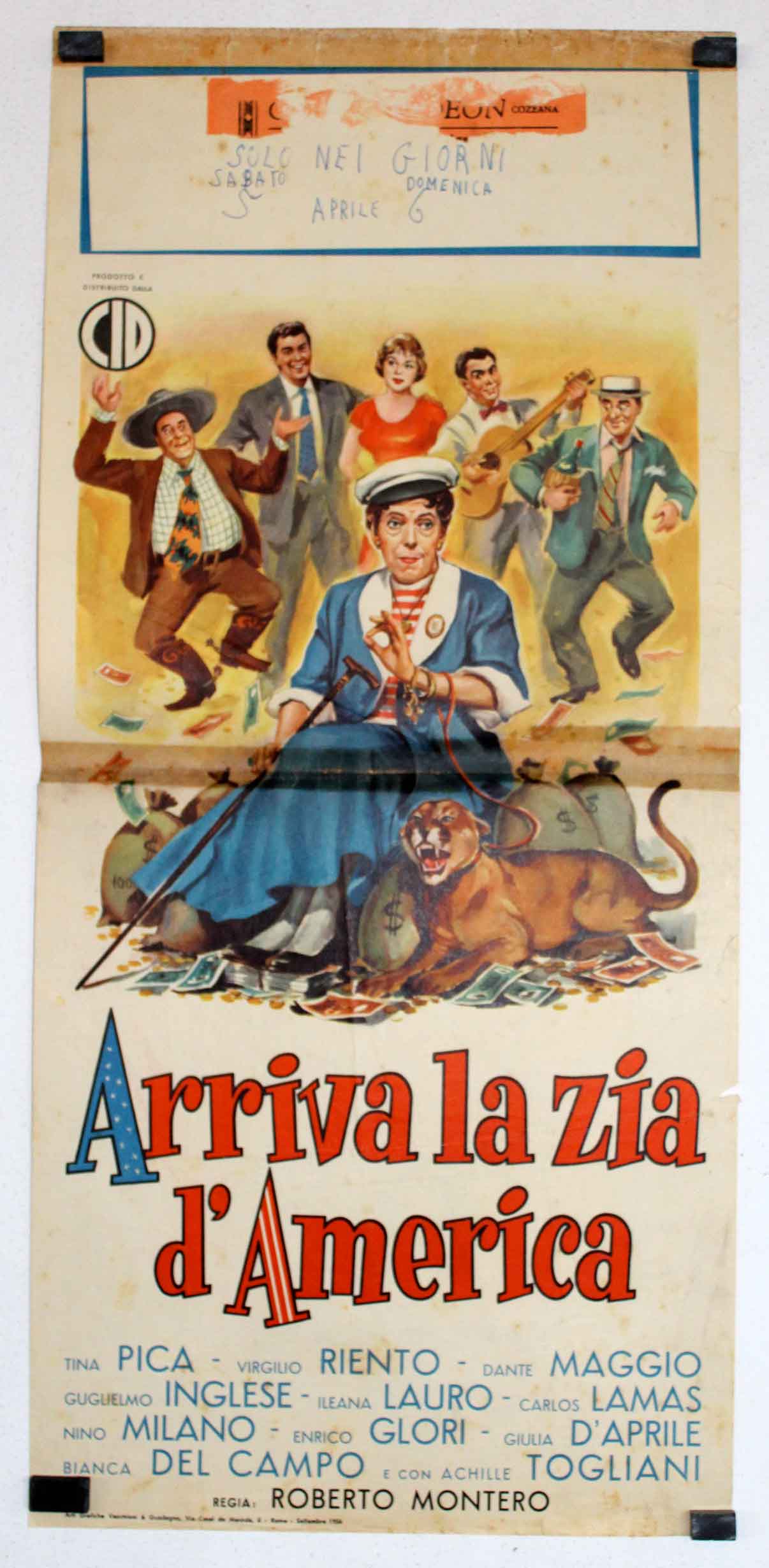 ARRIVA LA ZIA DAMERICA