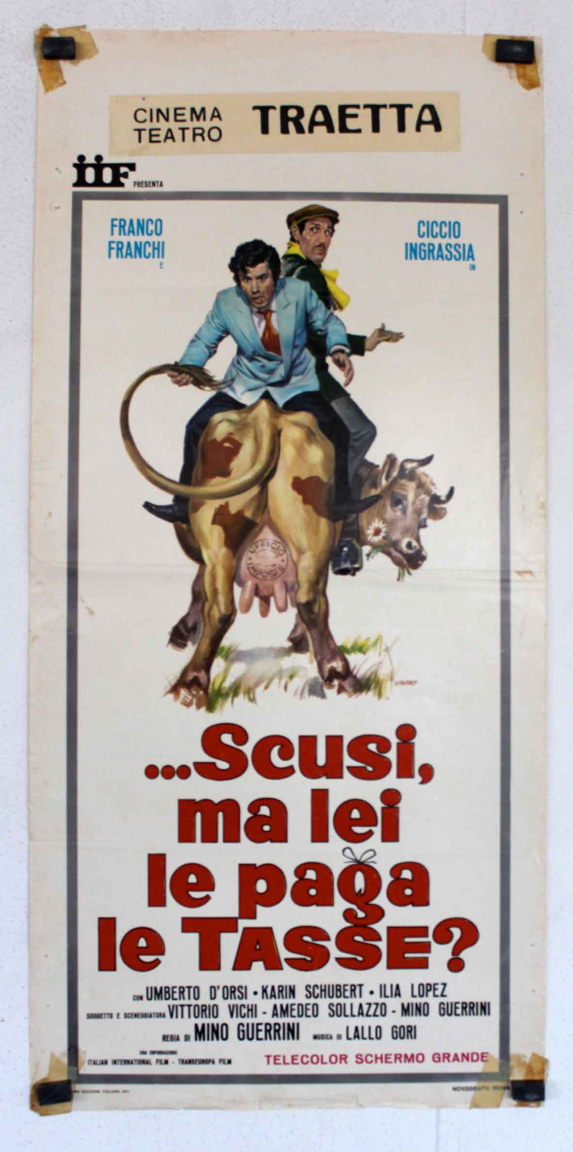 SCUSI MA LEI LE PAGA LE TASSE