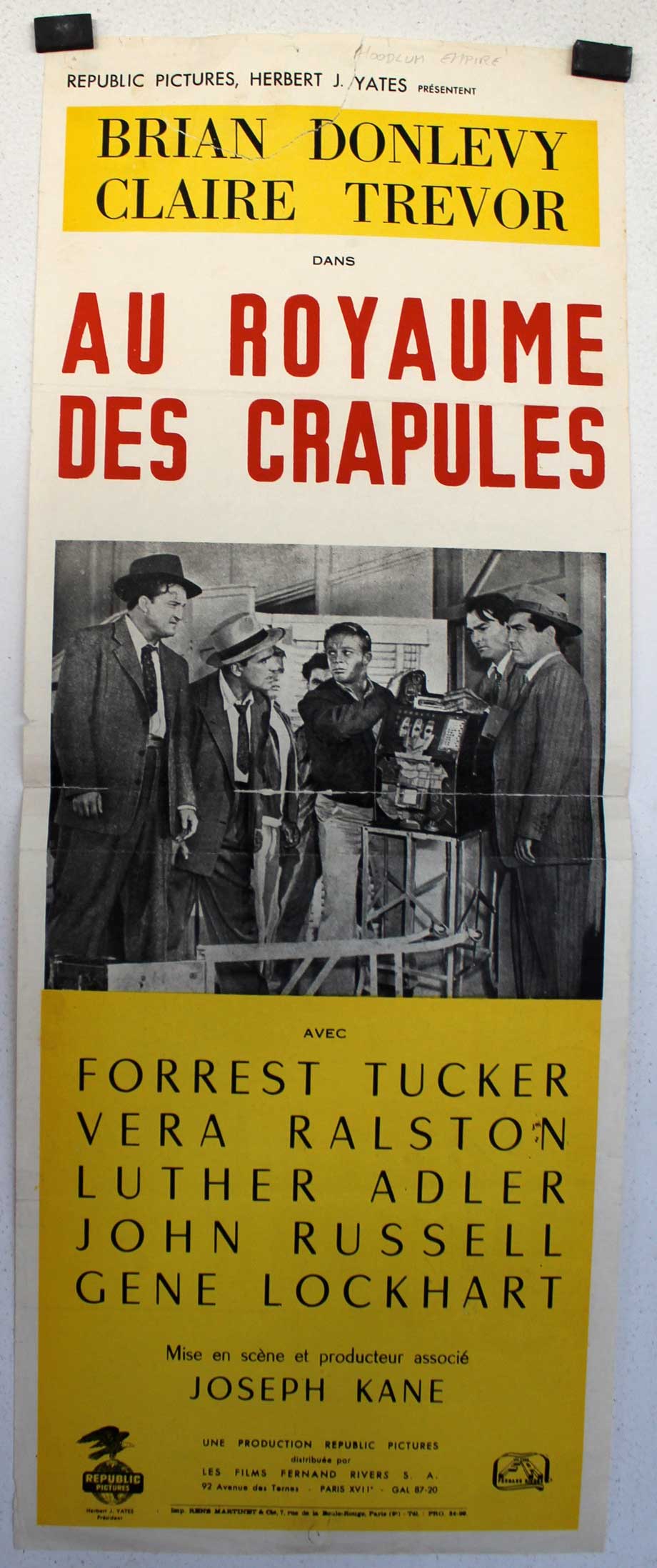 AU ROYAUME DES CRAPULES