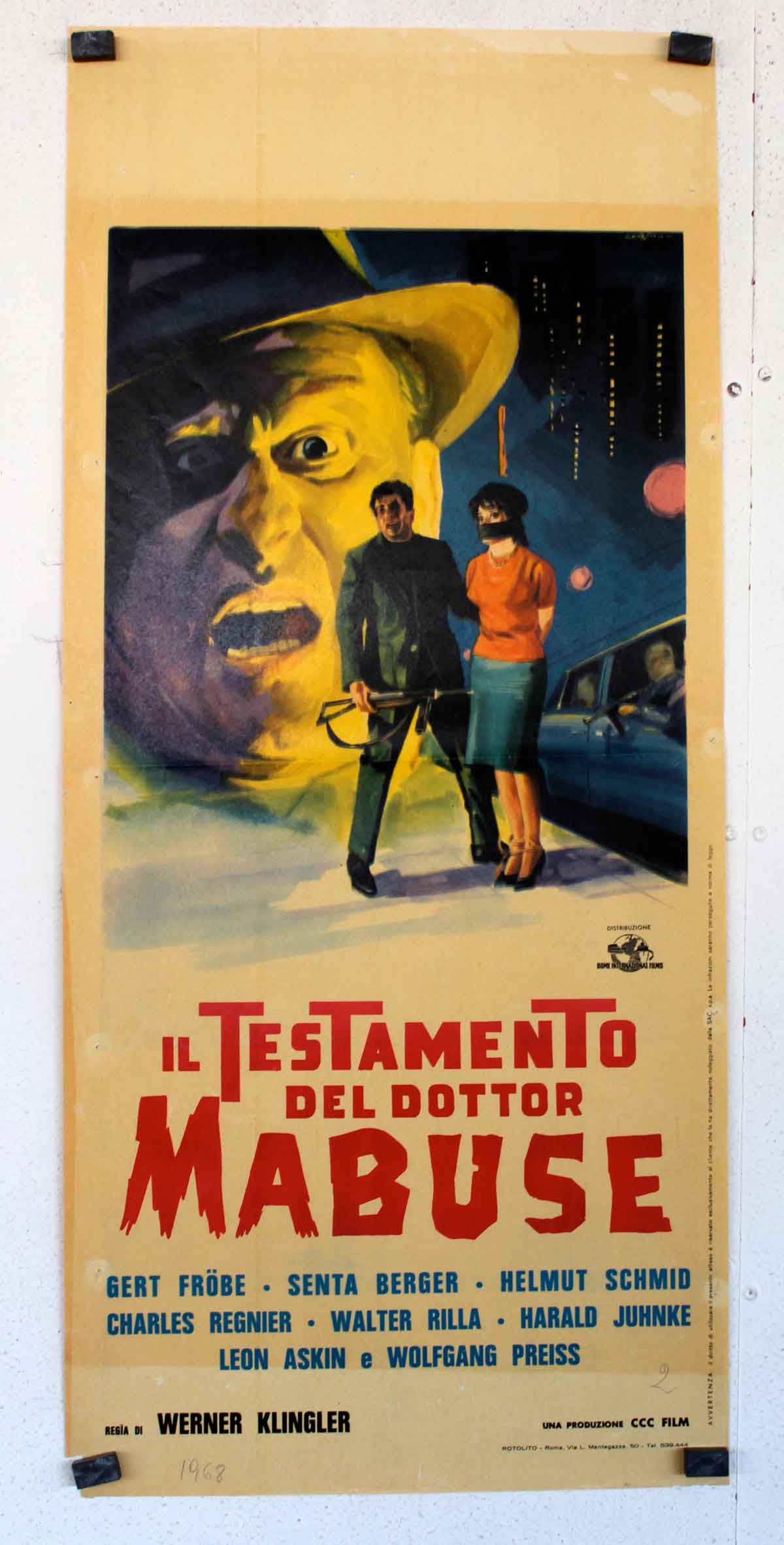 IL TESTAMENTO DEL DOTTOR  MABUSE