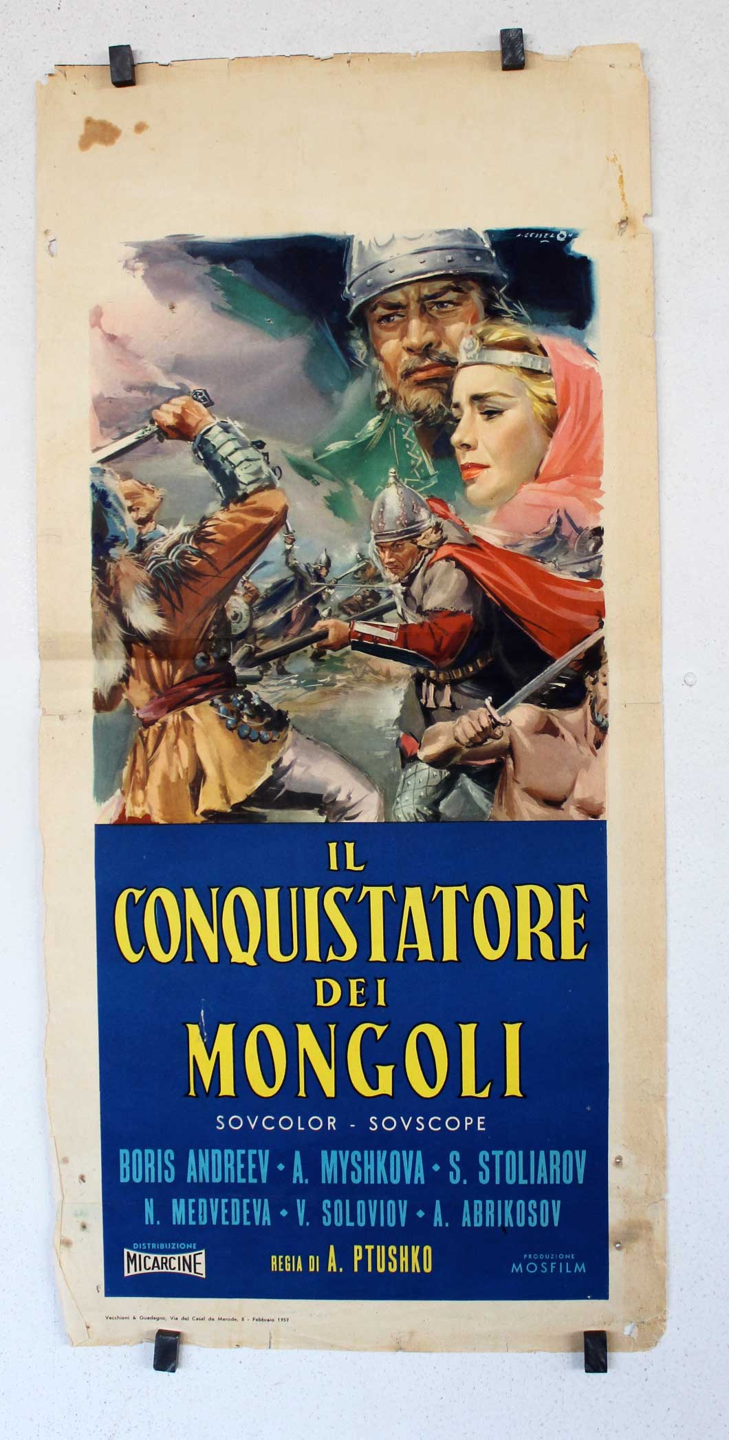 IL CONQUISTATORE DEI MONGOLI