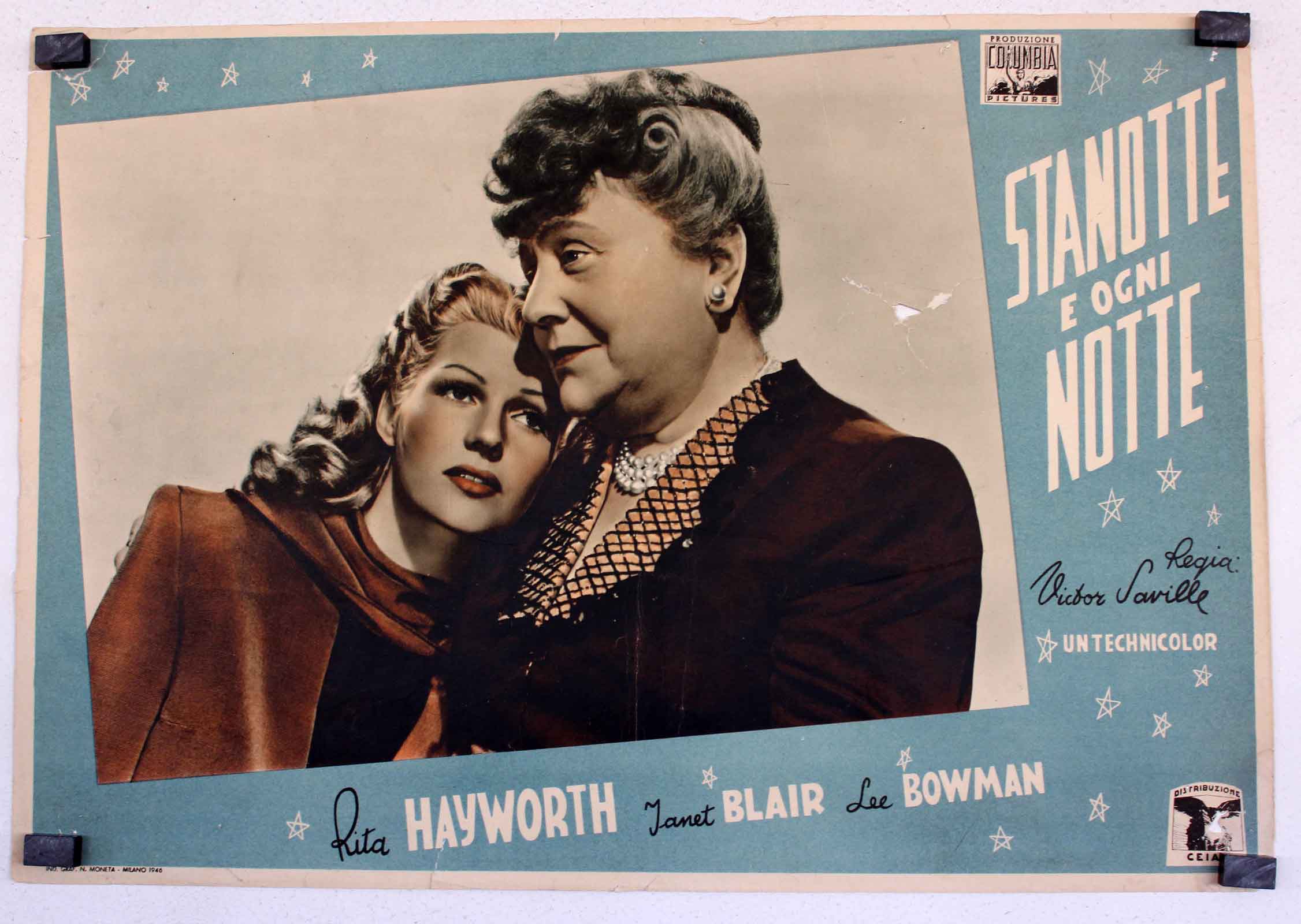 STANOTTE E OGNI NOTTE