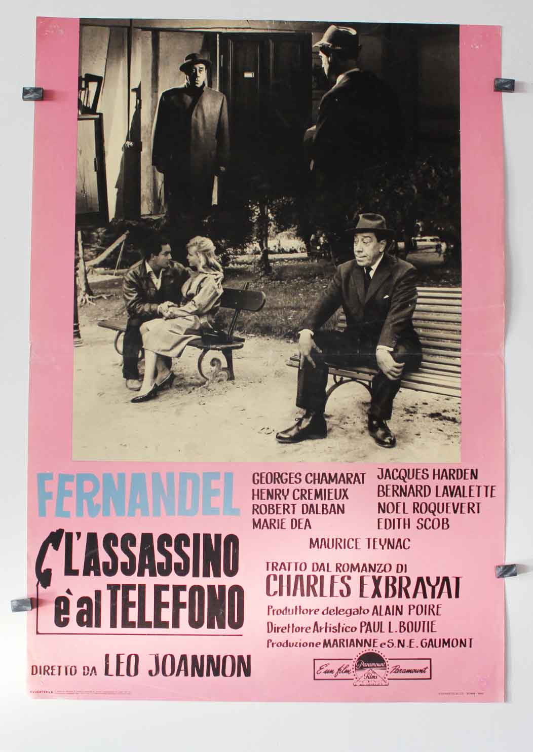 LASSASSINO E AL TELEFONO