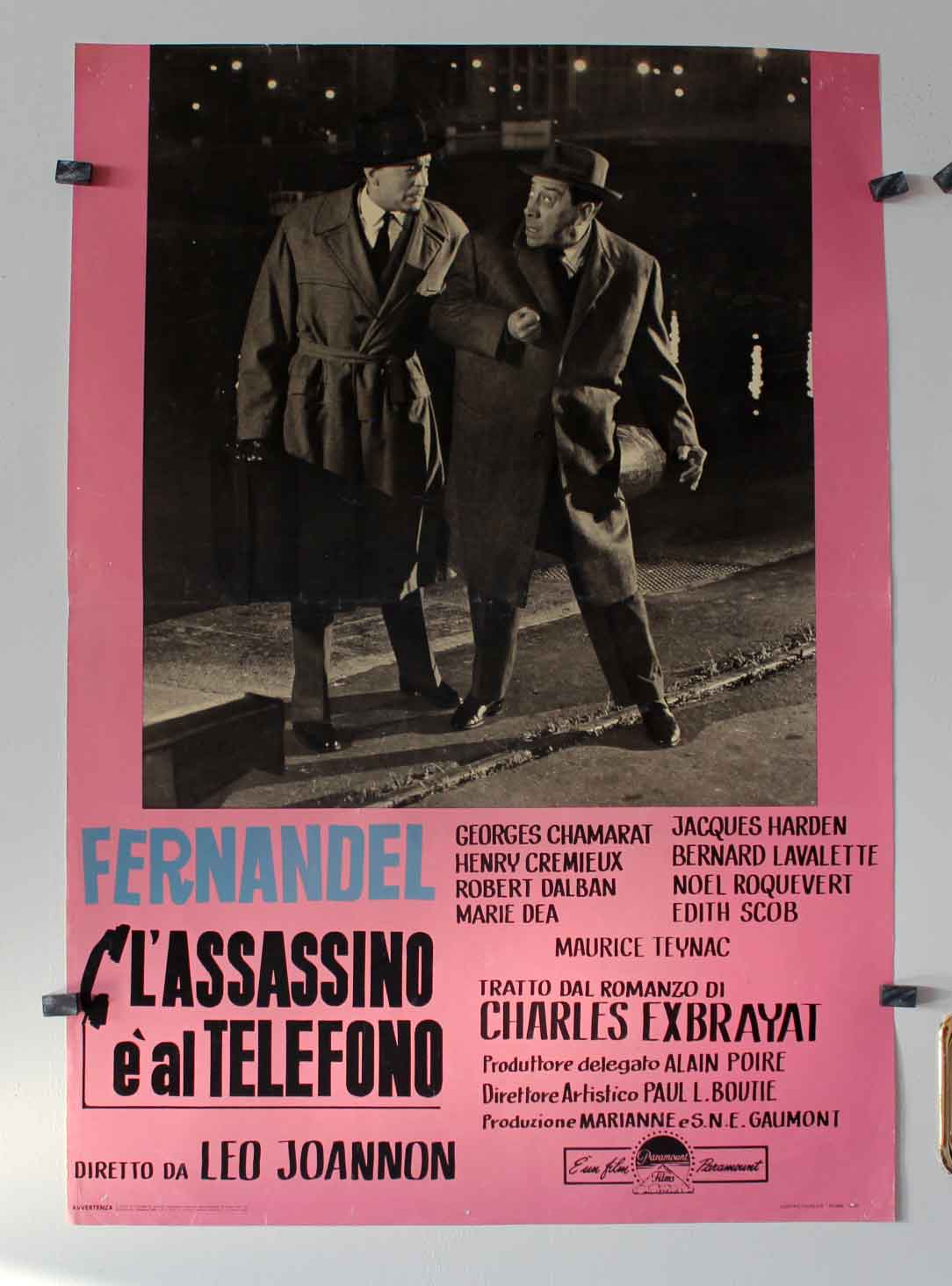 LASSASSINO E AL TELEFONO