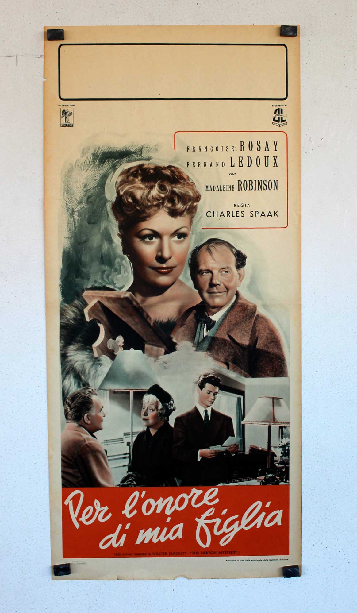 PER L�ONORE DI MIA FIGLIA