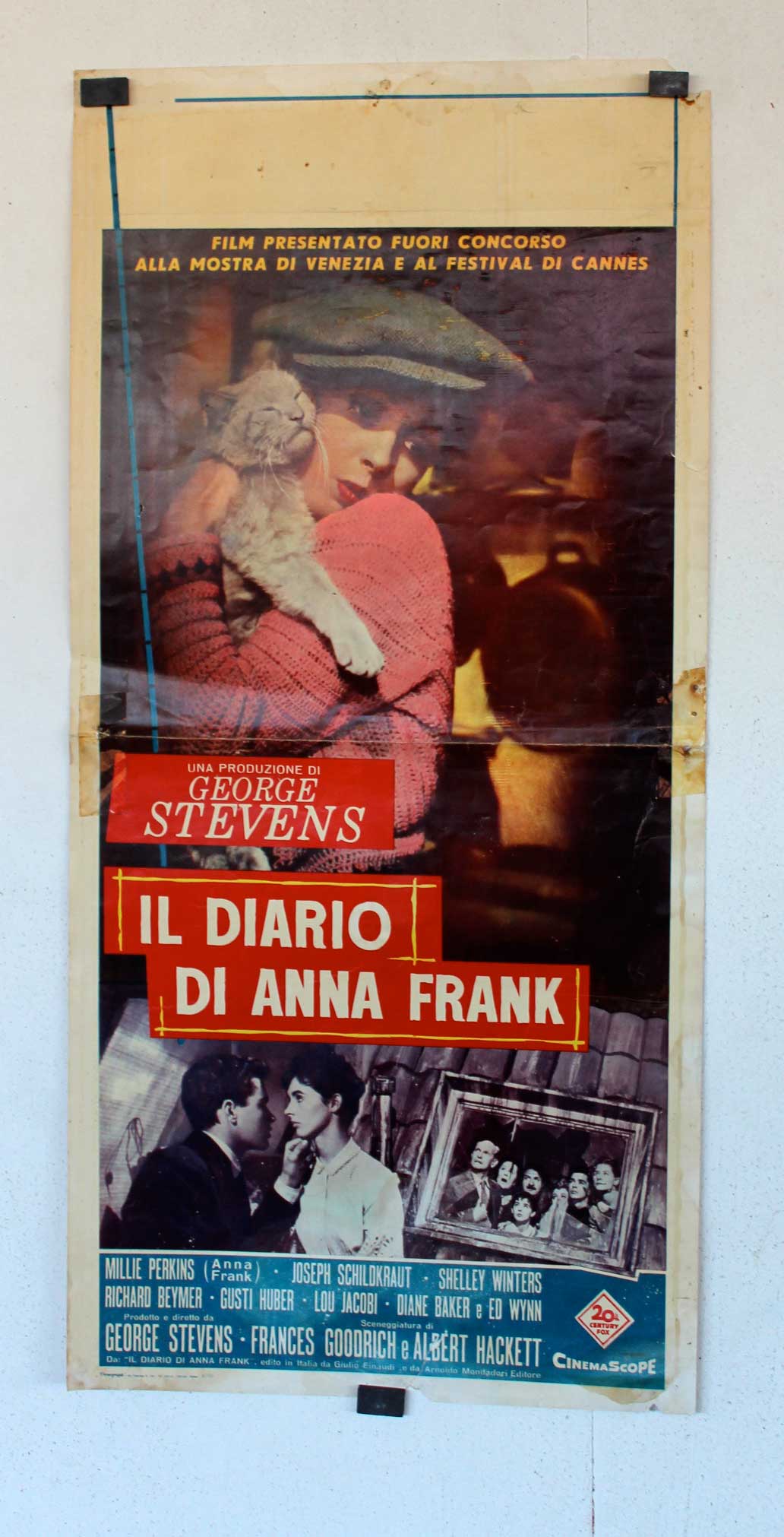Il diario di Anna Frank di G. Stevens 1959 b/n 