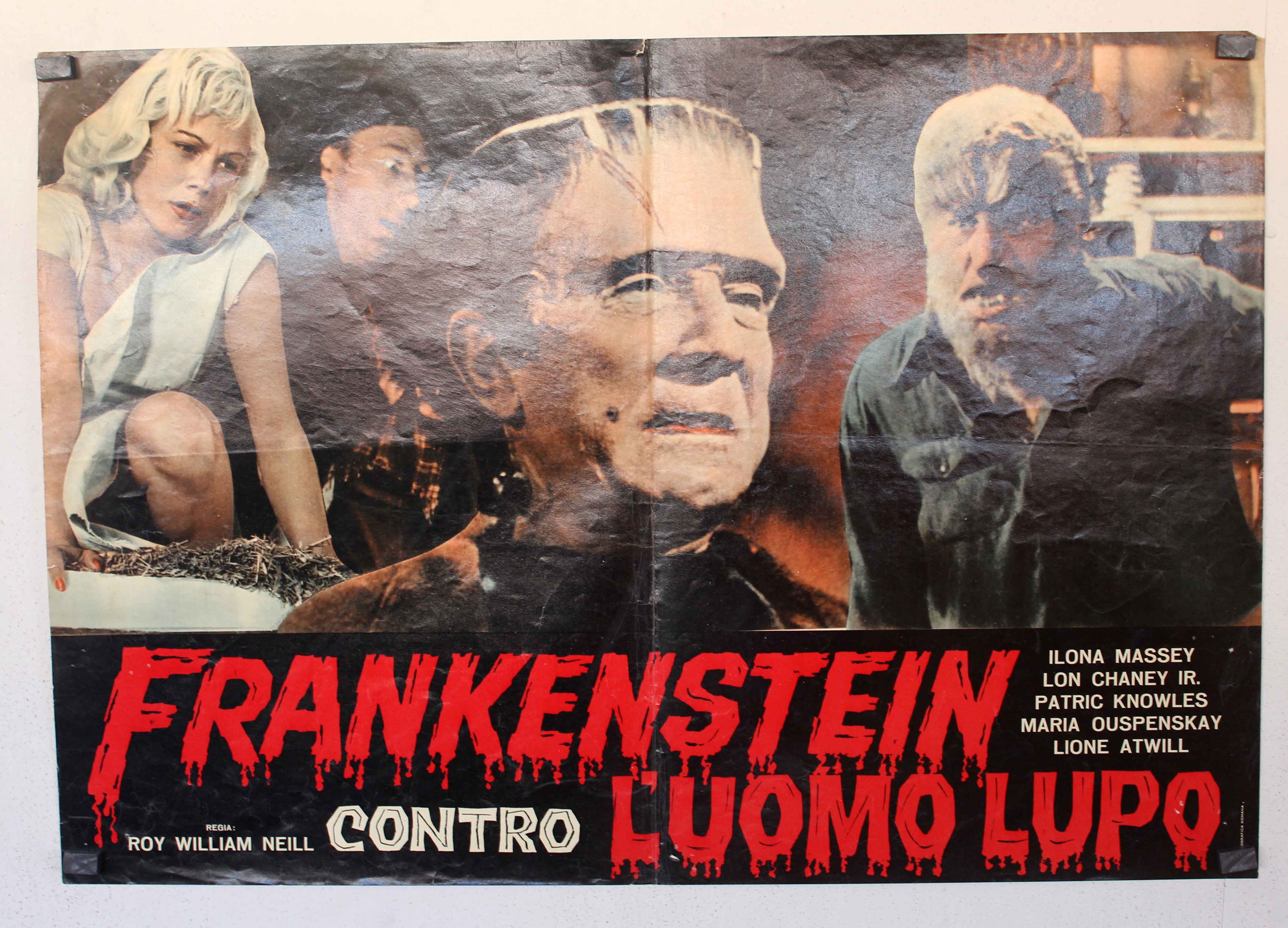 FRANKENSTEIN CONTRO LUOMO LUPO