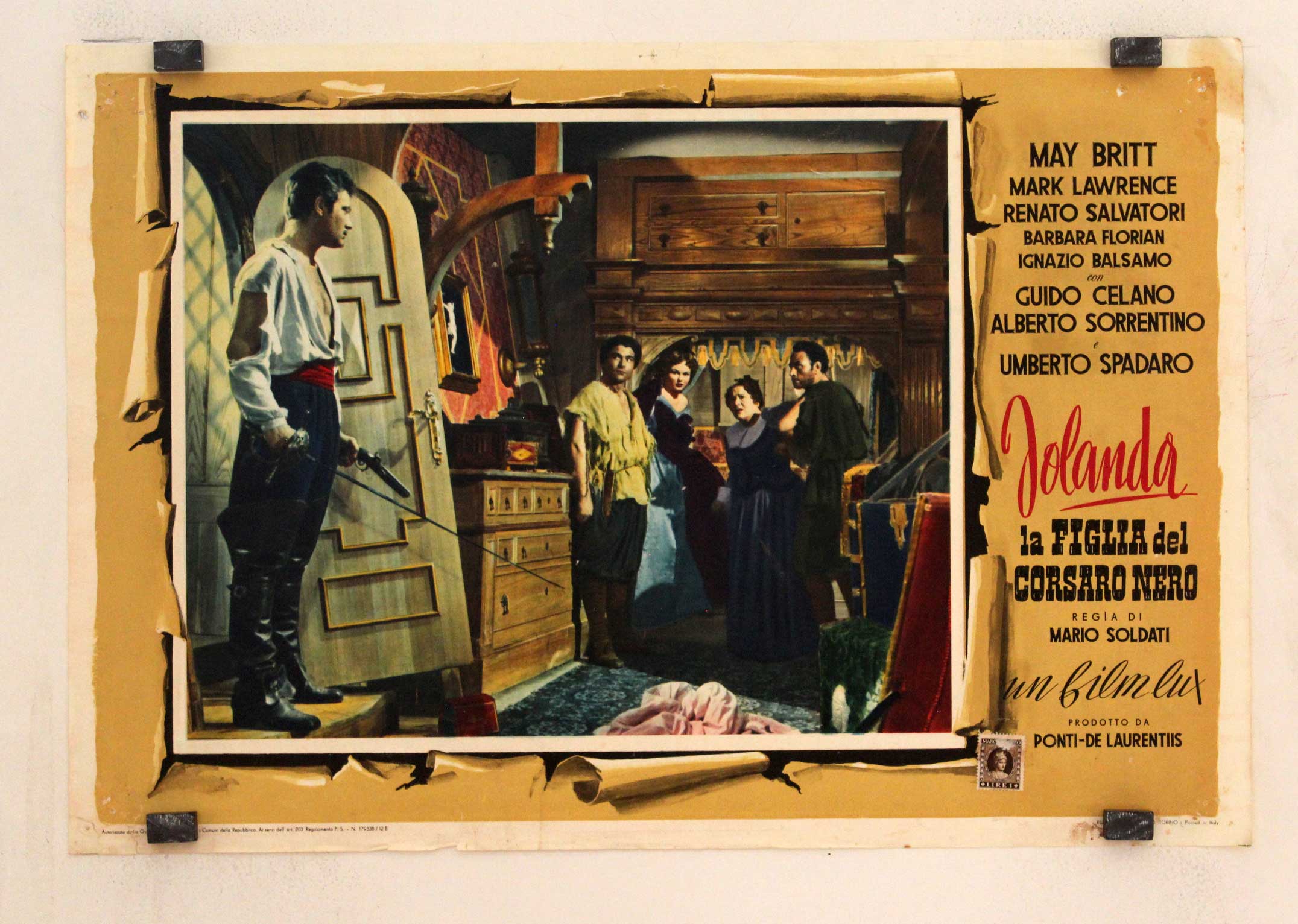 JOLANDA LA FIGLIA DEL CORSARO NERO