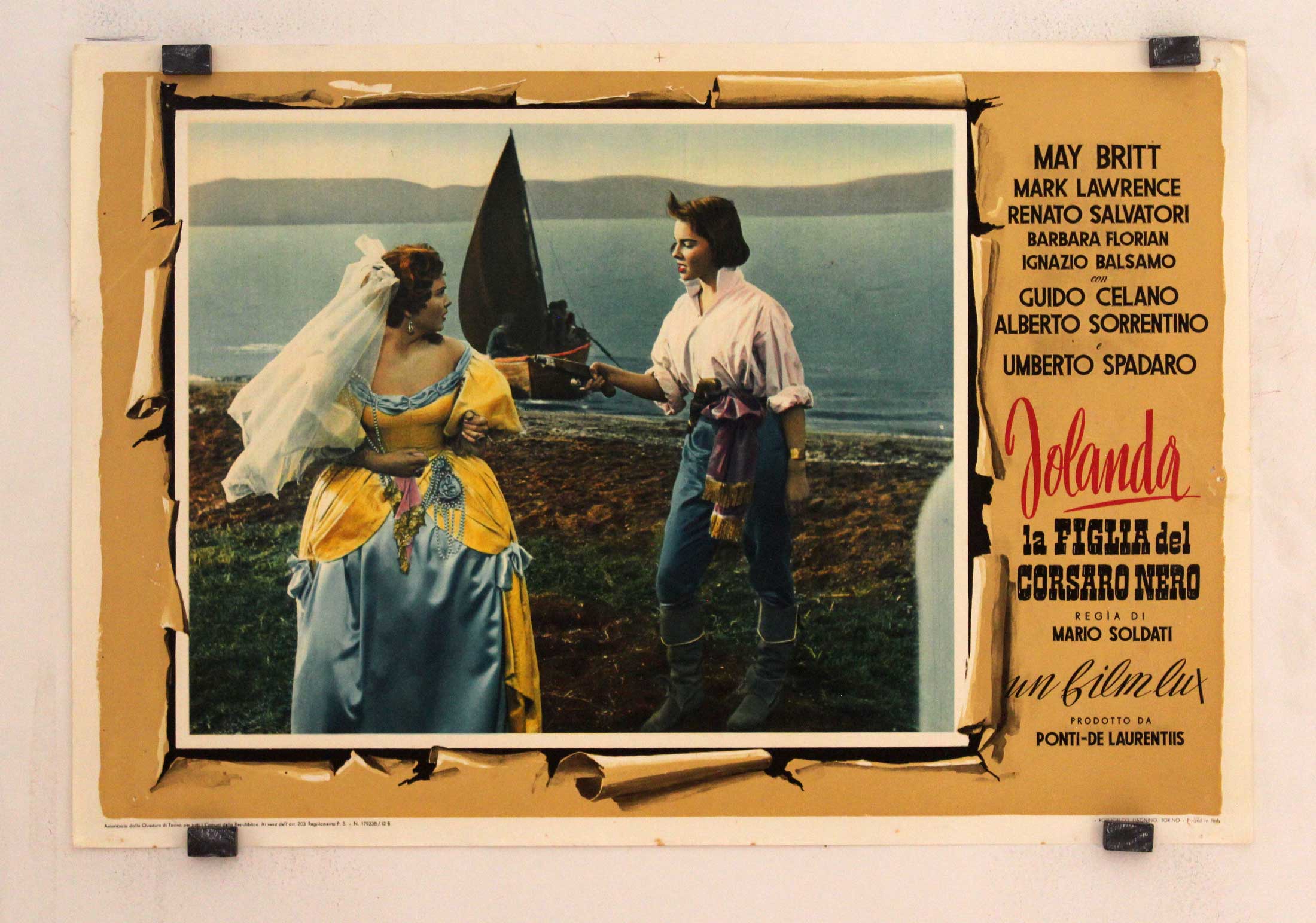 JOLANDA LA FIGLIA DEL CORSARO NERO