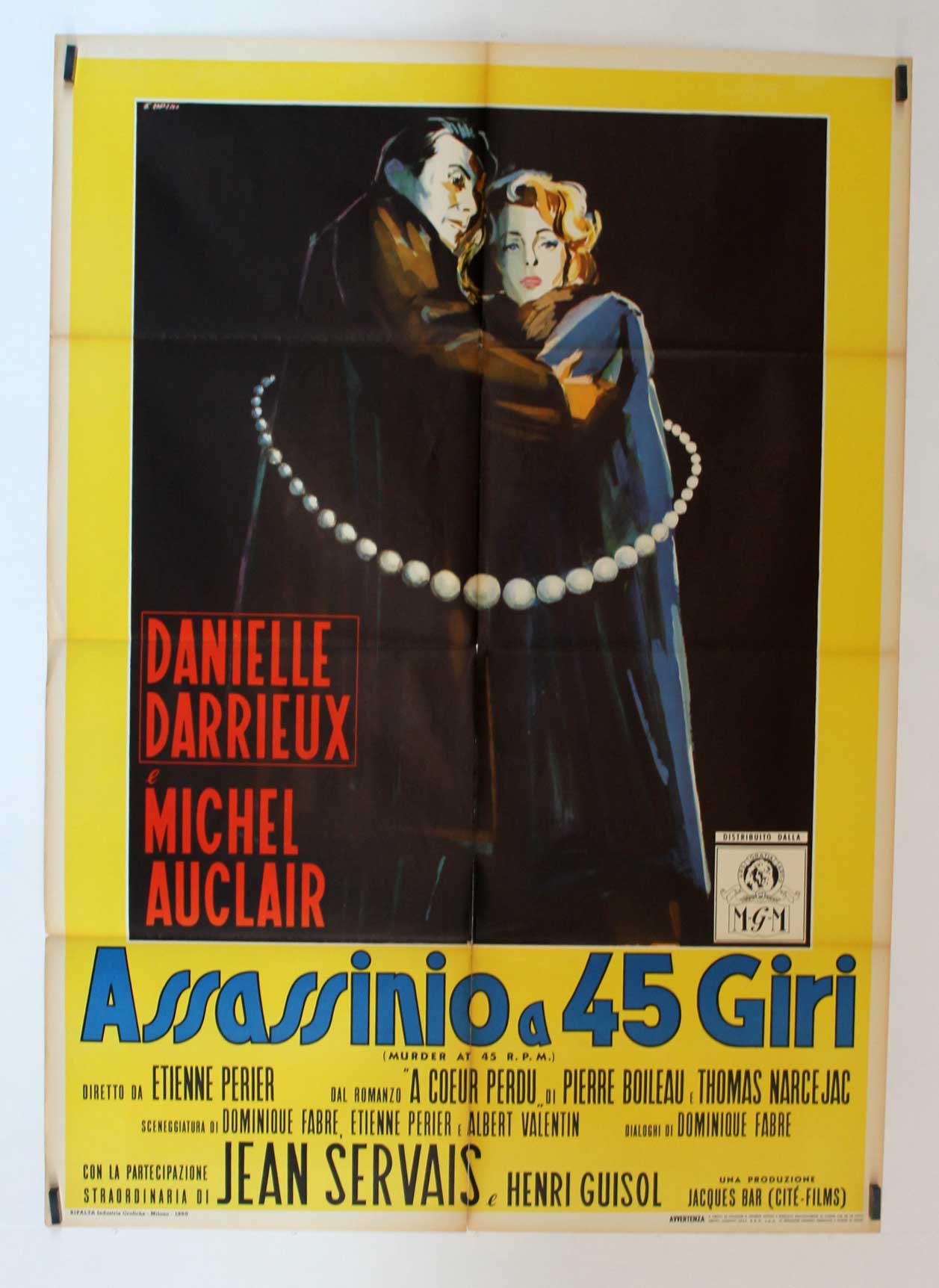 ASSASSINIO A 45 GIRI