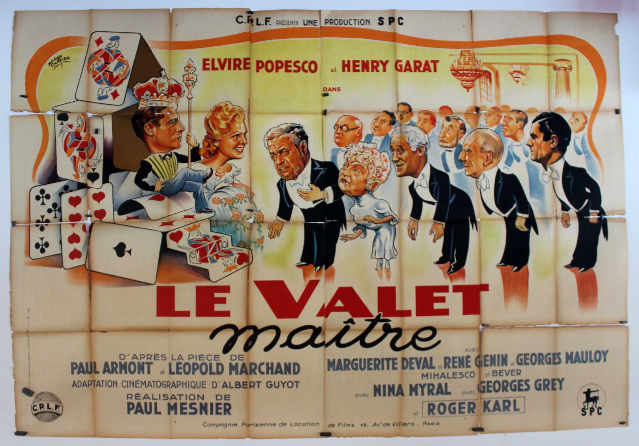 LE VALET MAITRE
