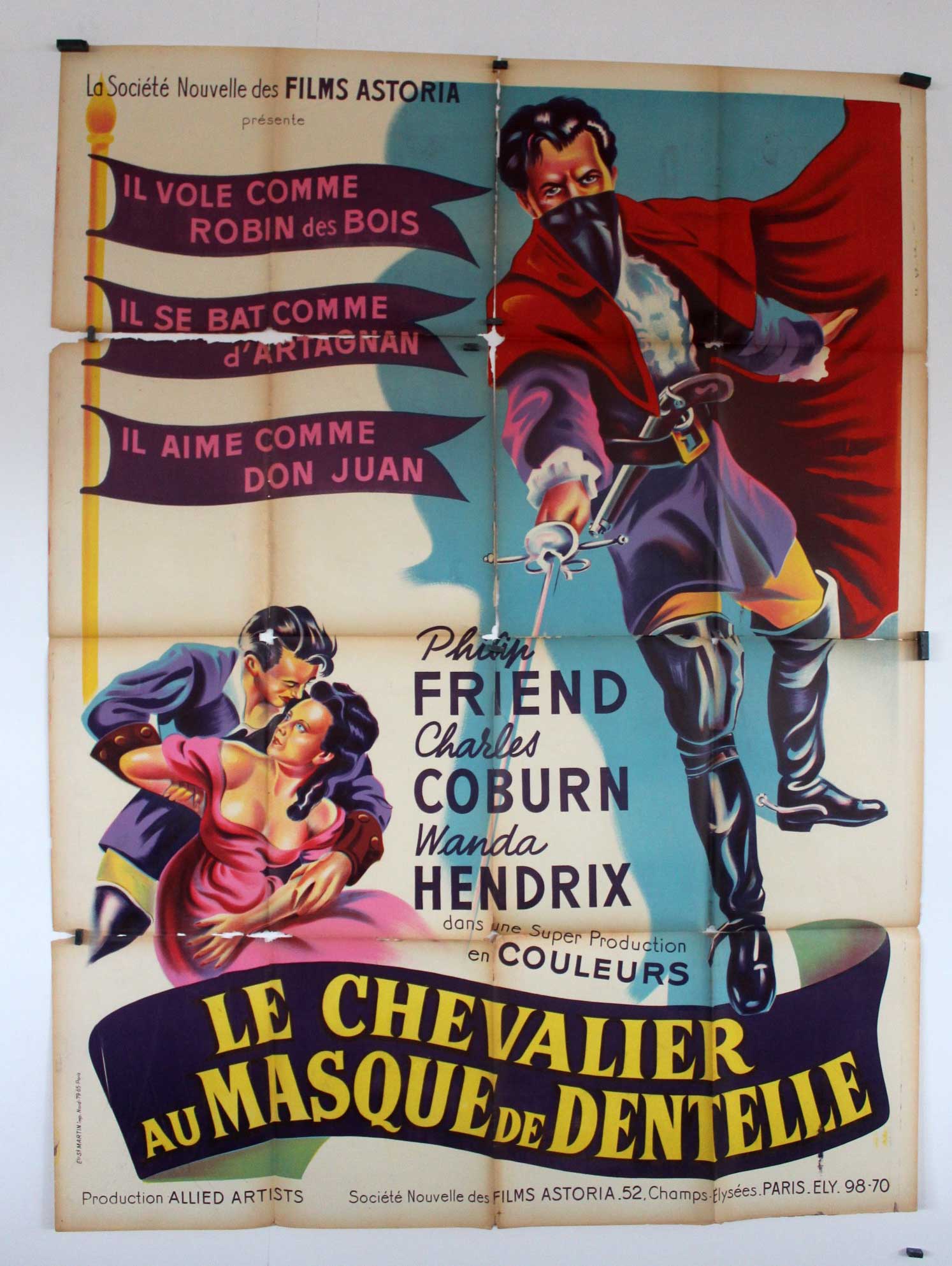 LE CHEVALIER AU MASQUE DE DENTELLE