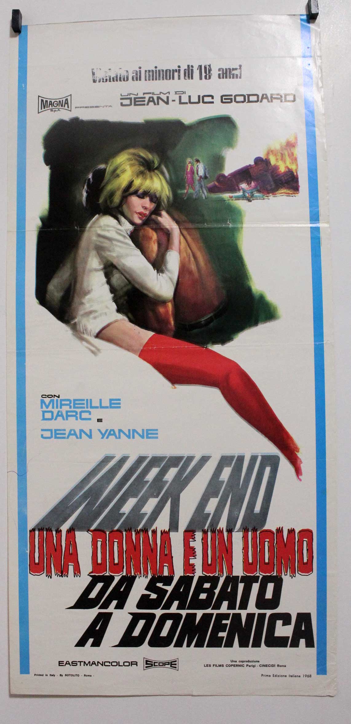 UNA DONNA E UN UOMO DA SABATO A DOMENICA