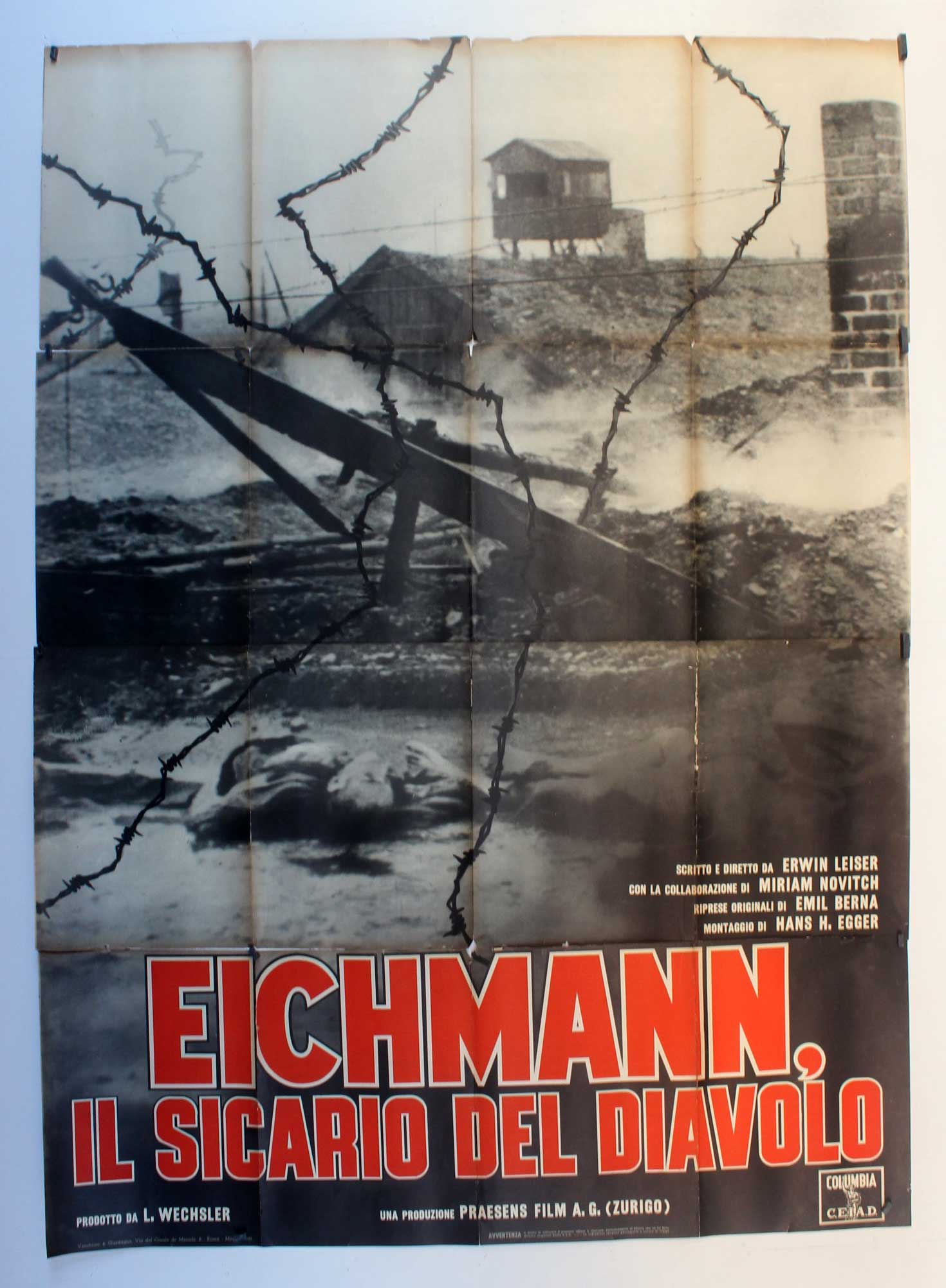 EICHMANN, IL SICARIO DEL DIAVOLO
