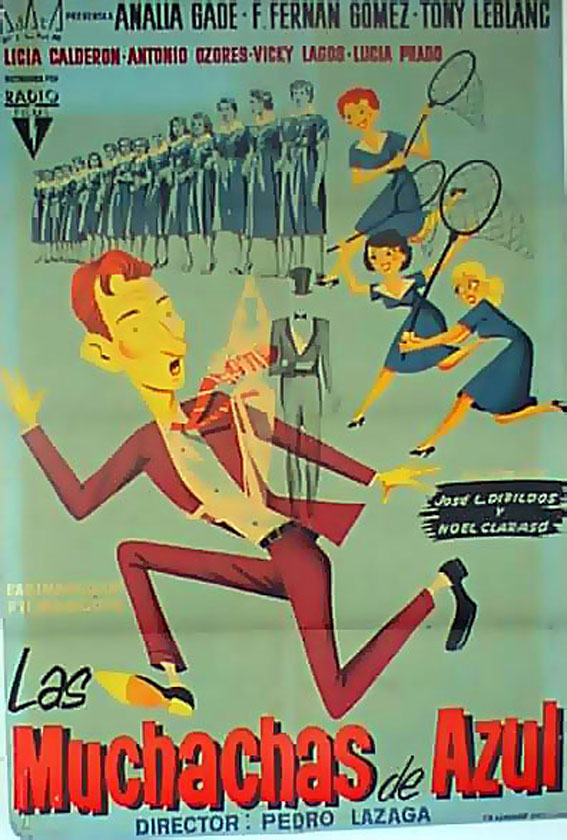 MUCHACHAS DE AZUL , LAS