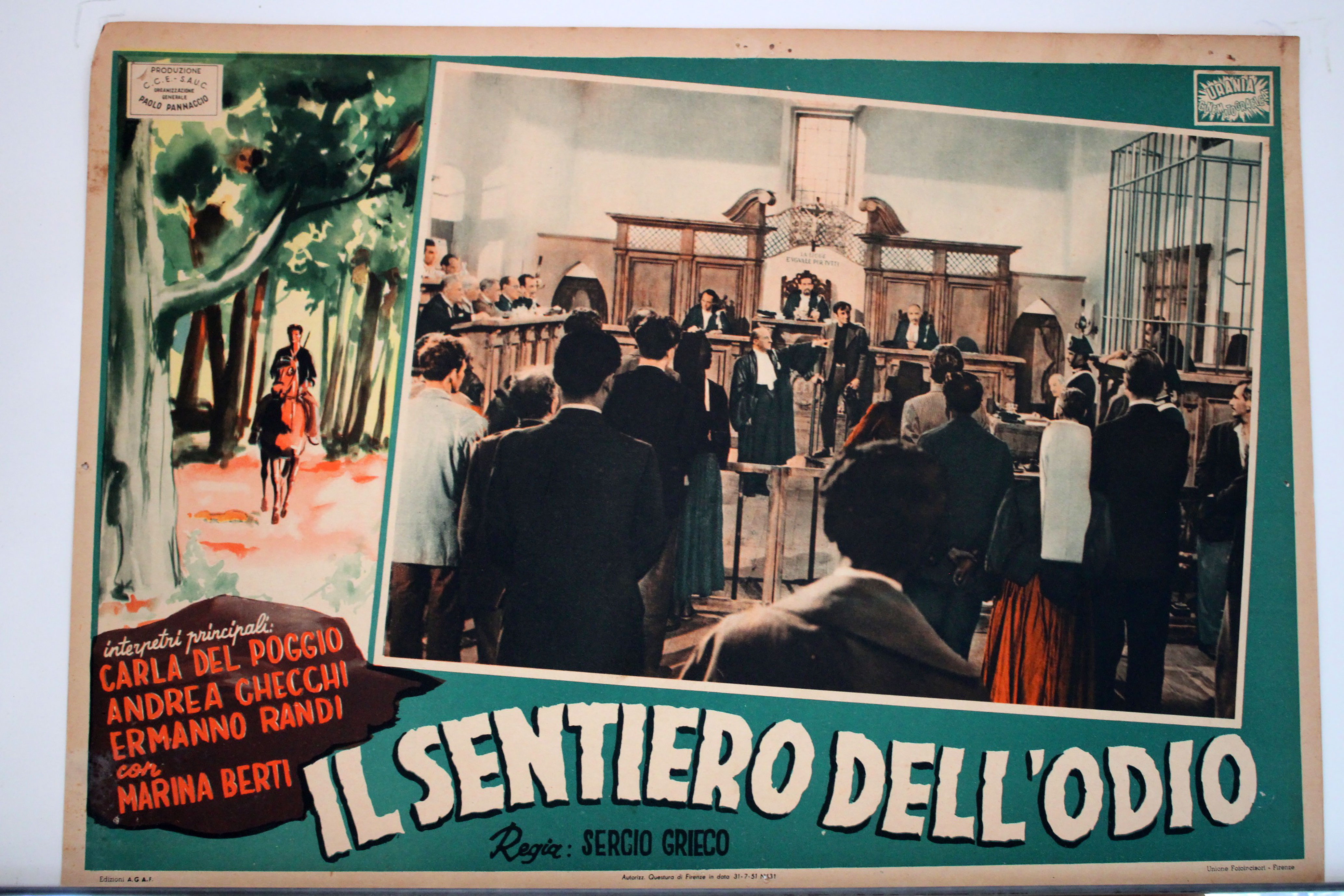 IL SENTIERO DELLODIO