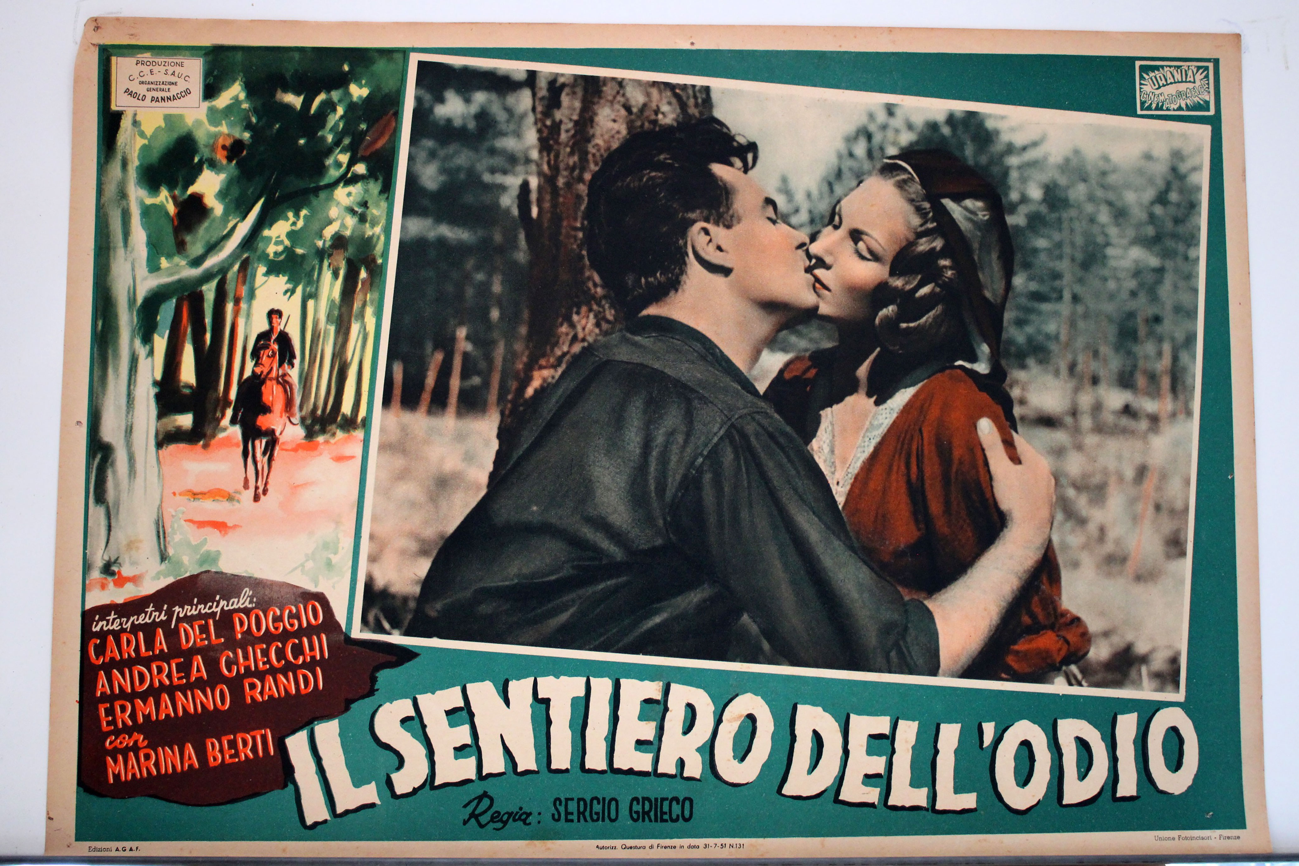 IL SENTIERO DELLODIO