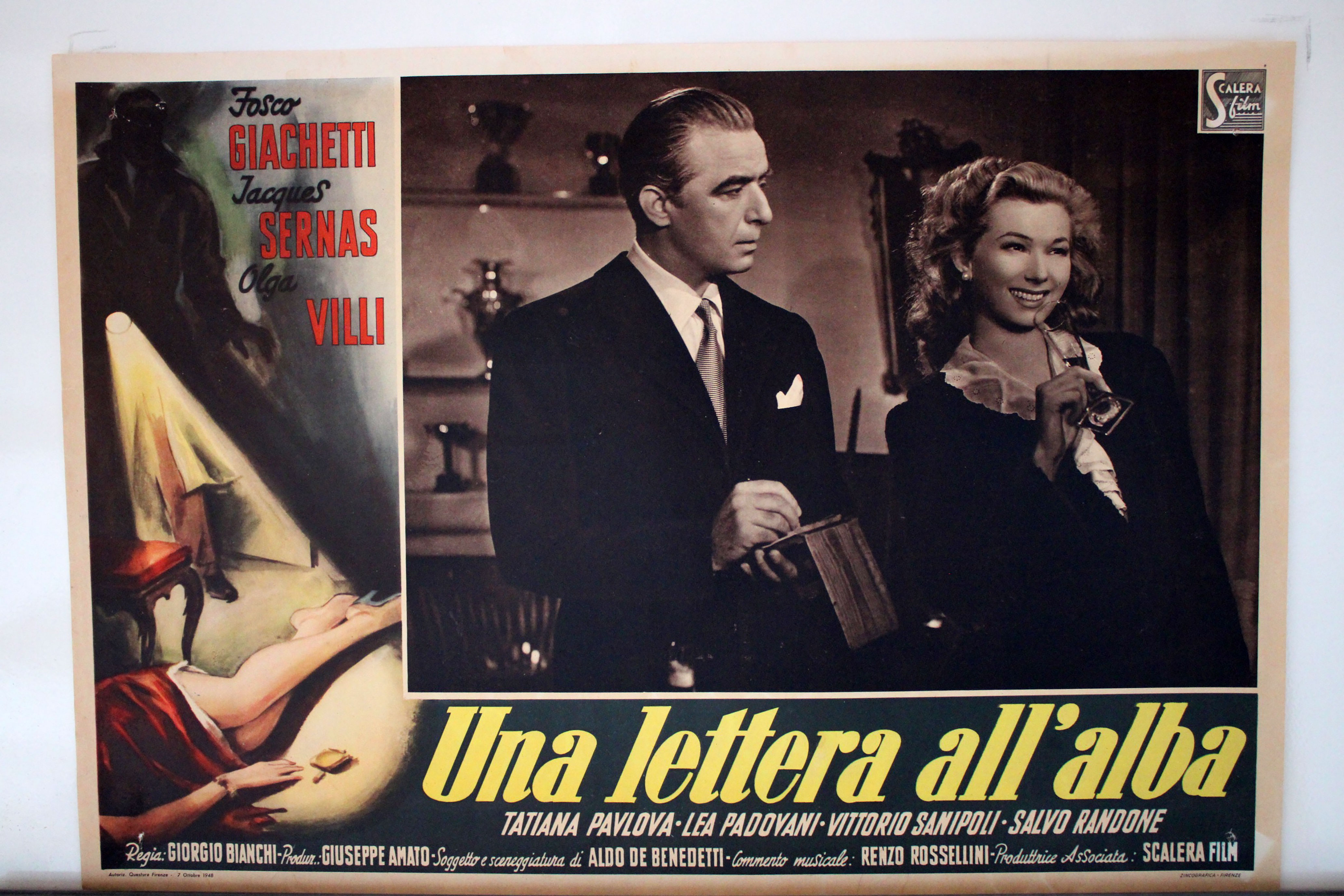 UNA LETTERA ALL�ALBA