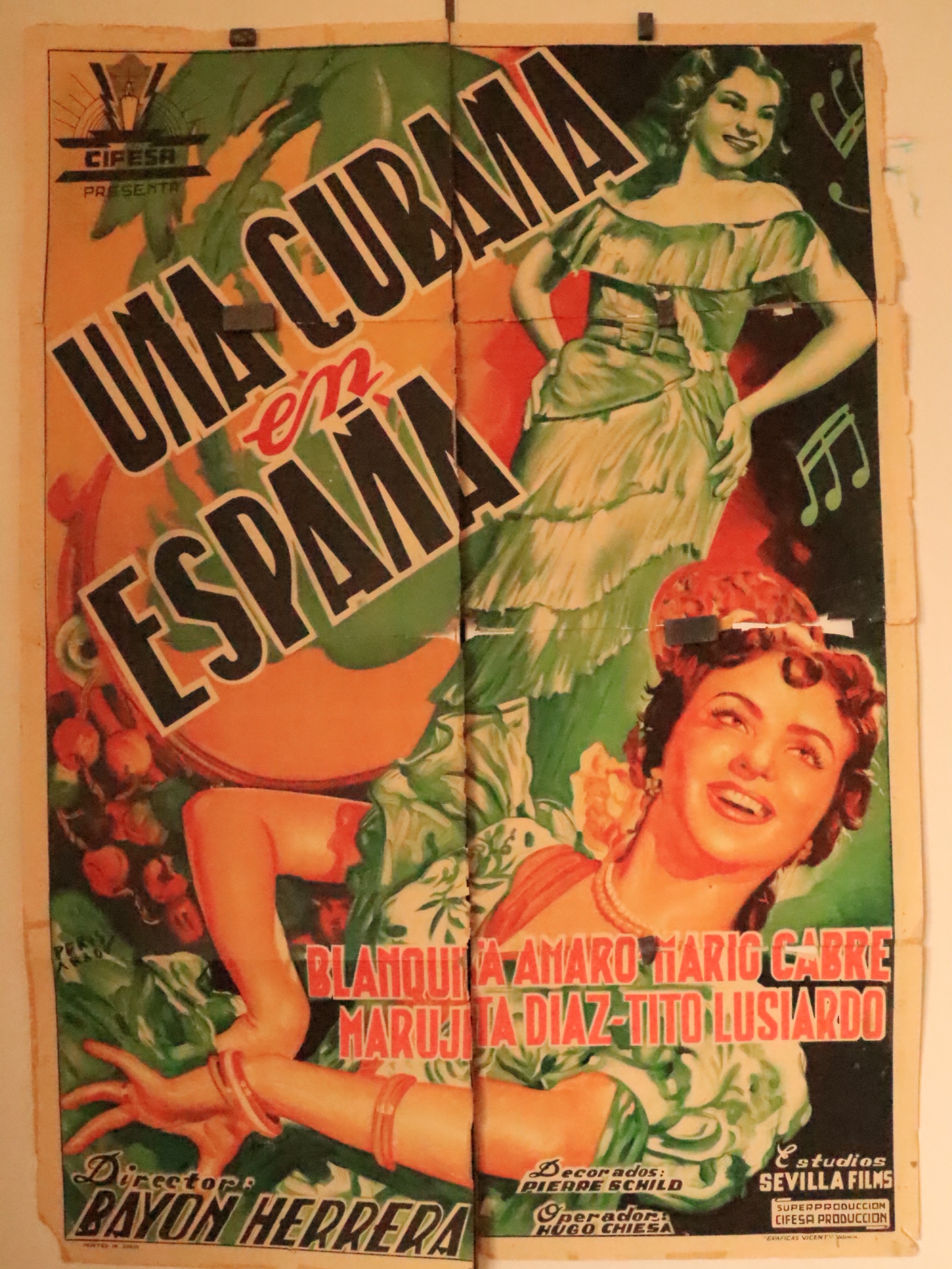 CUBANA Y UN PORTEÑO EN ESPAÑA, UNA