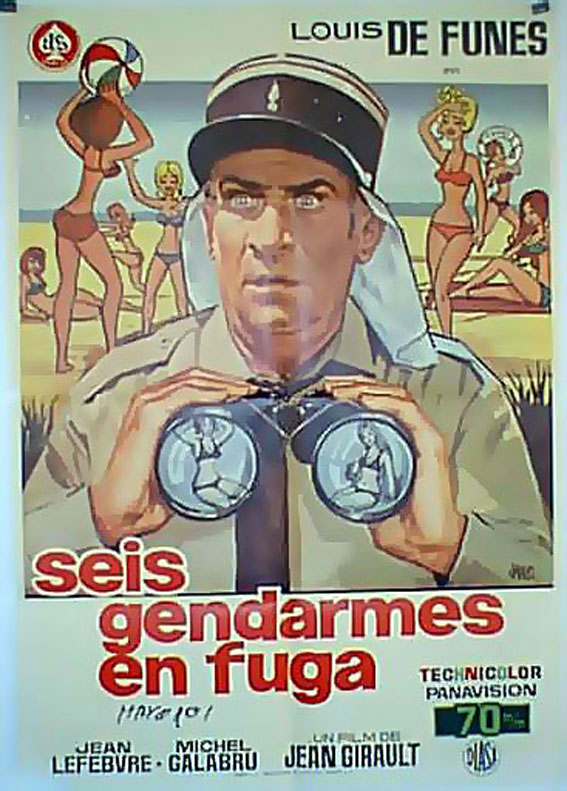 SEIS GENDARMES EN FUGA