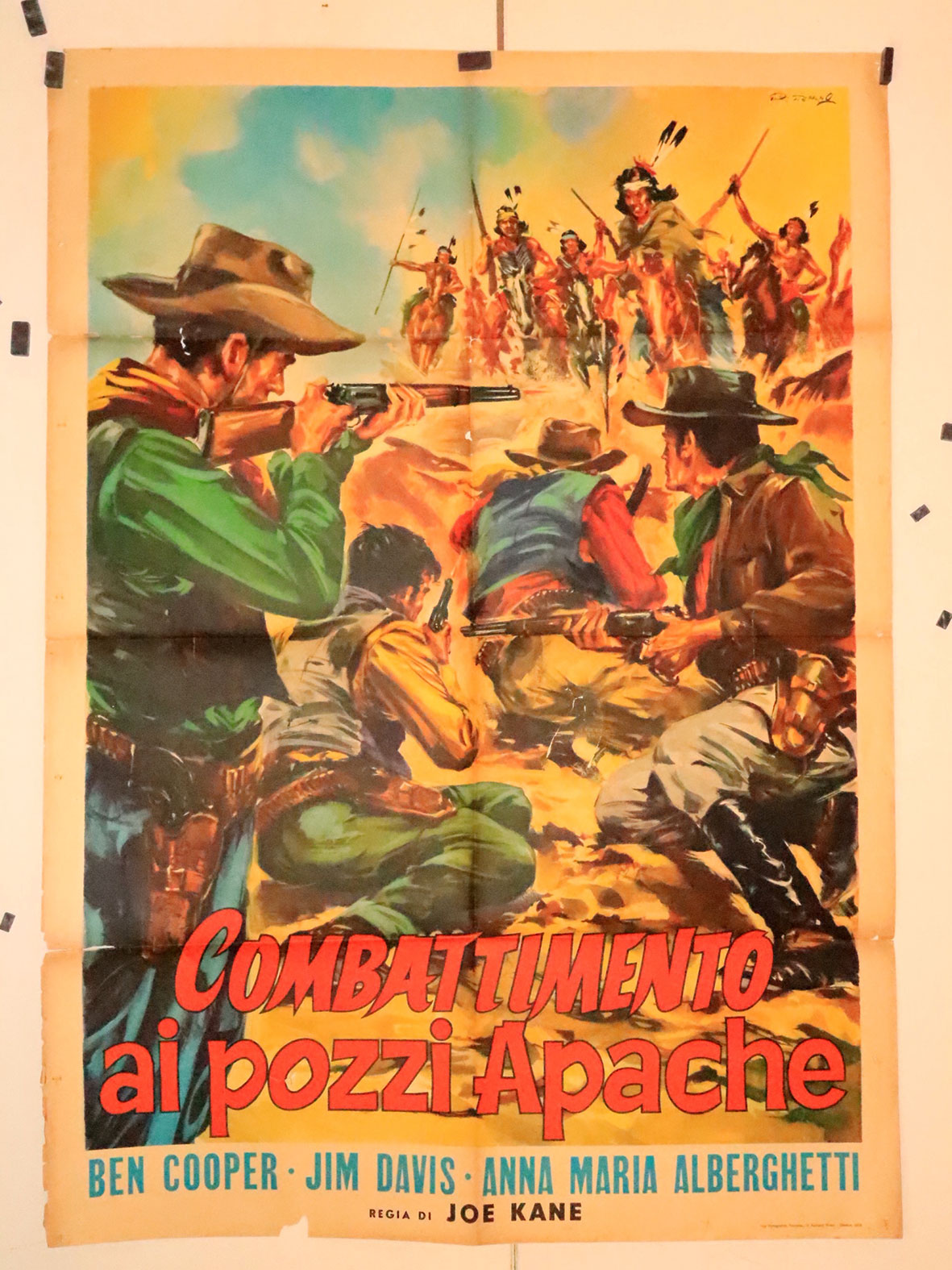 COMBATTIMENTO AI POZZI APACHE