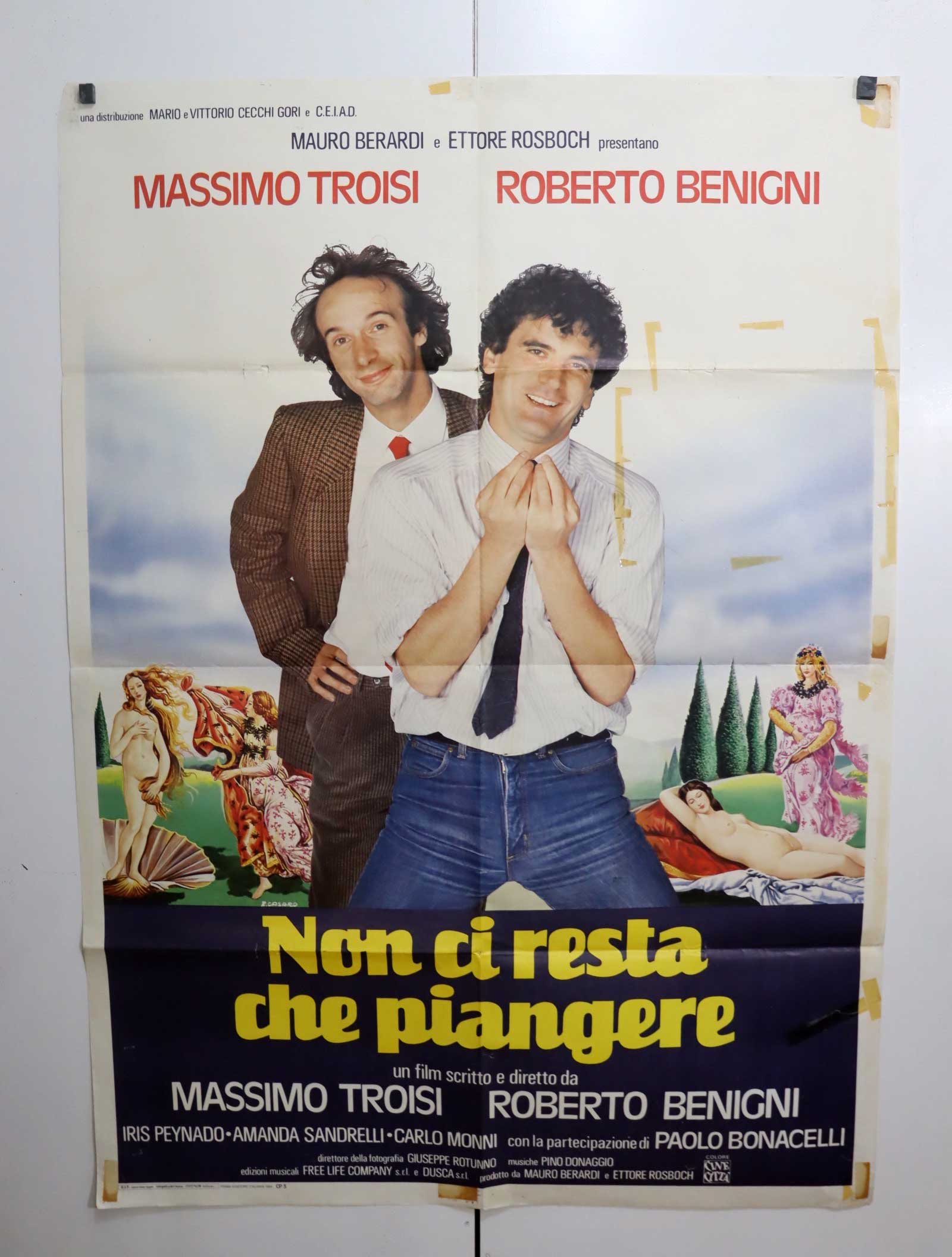 NON CI RESTA CHE PIANGERE